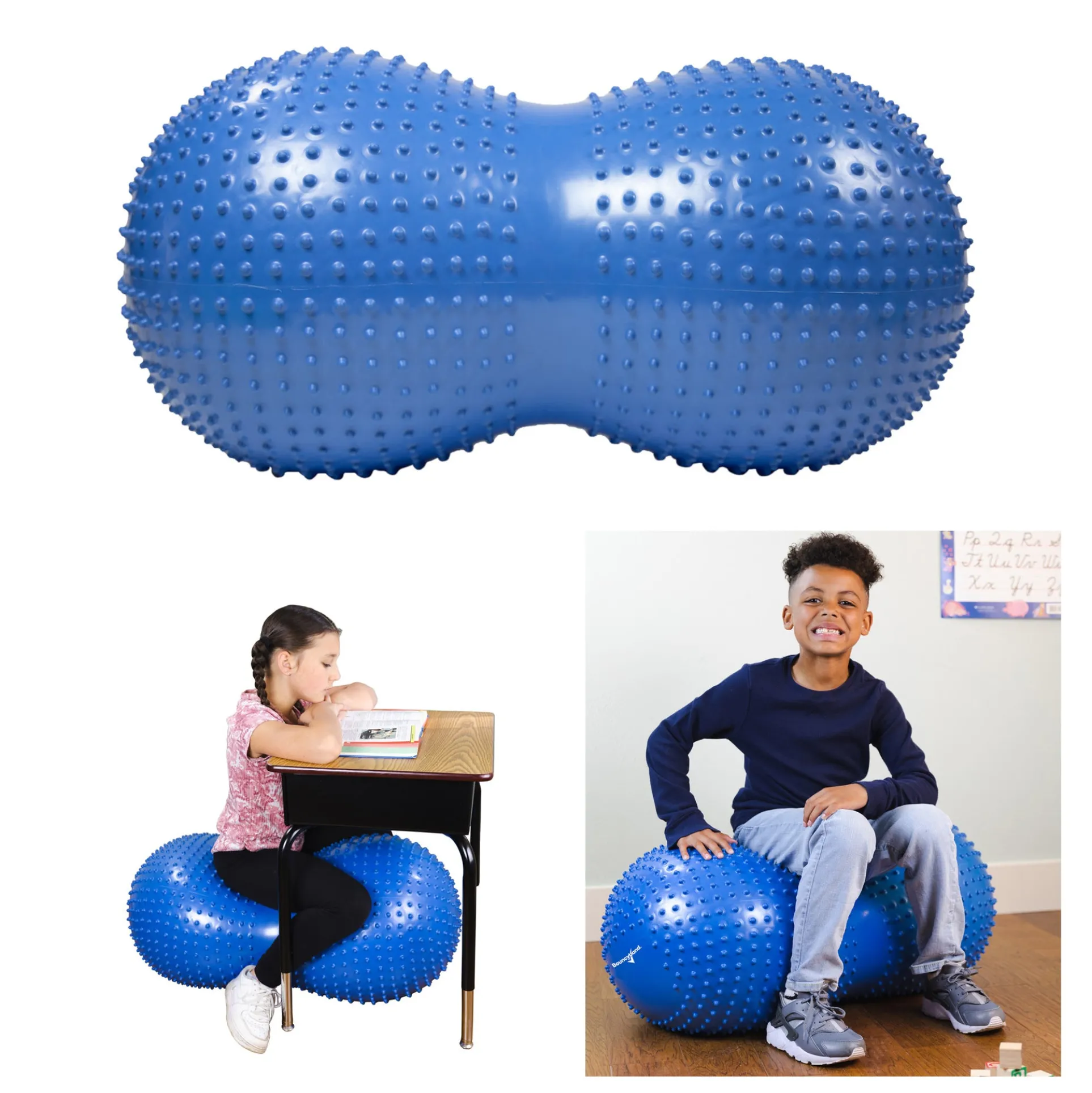 Bouncyband® Sensory Peanut Stability Ball for Active Seating and Play
