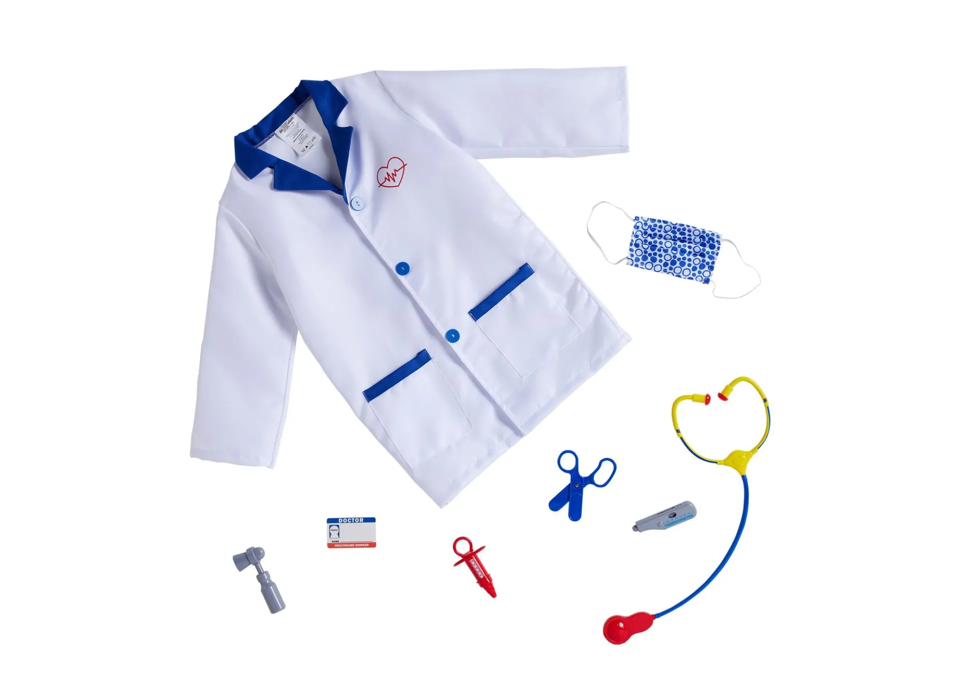 Imaginarium Doctor Role Play Dress Up Playset - Child's Healthcare Kit