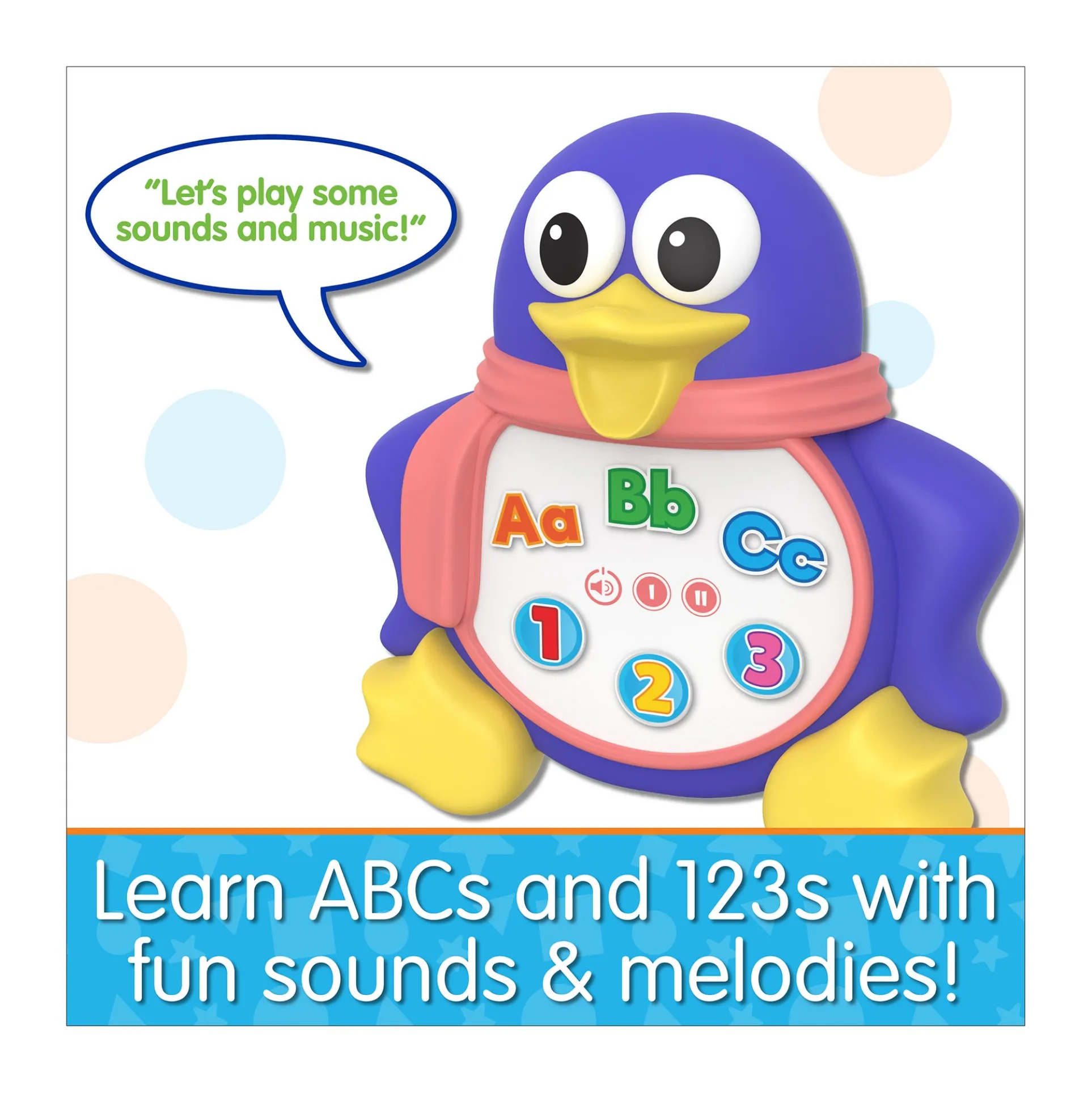 Early Learning ABC 123 Penguin - Interactive Educational Toy