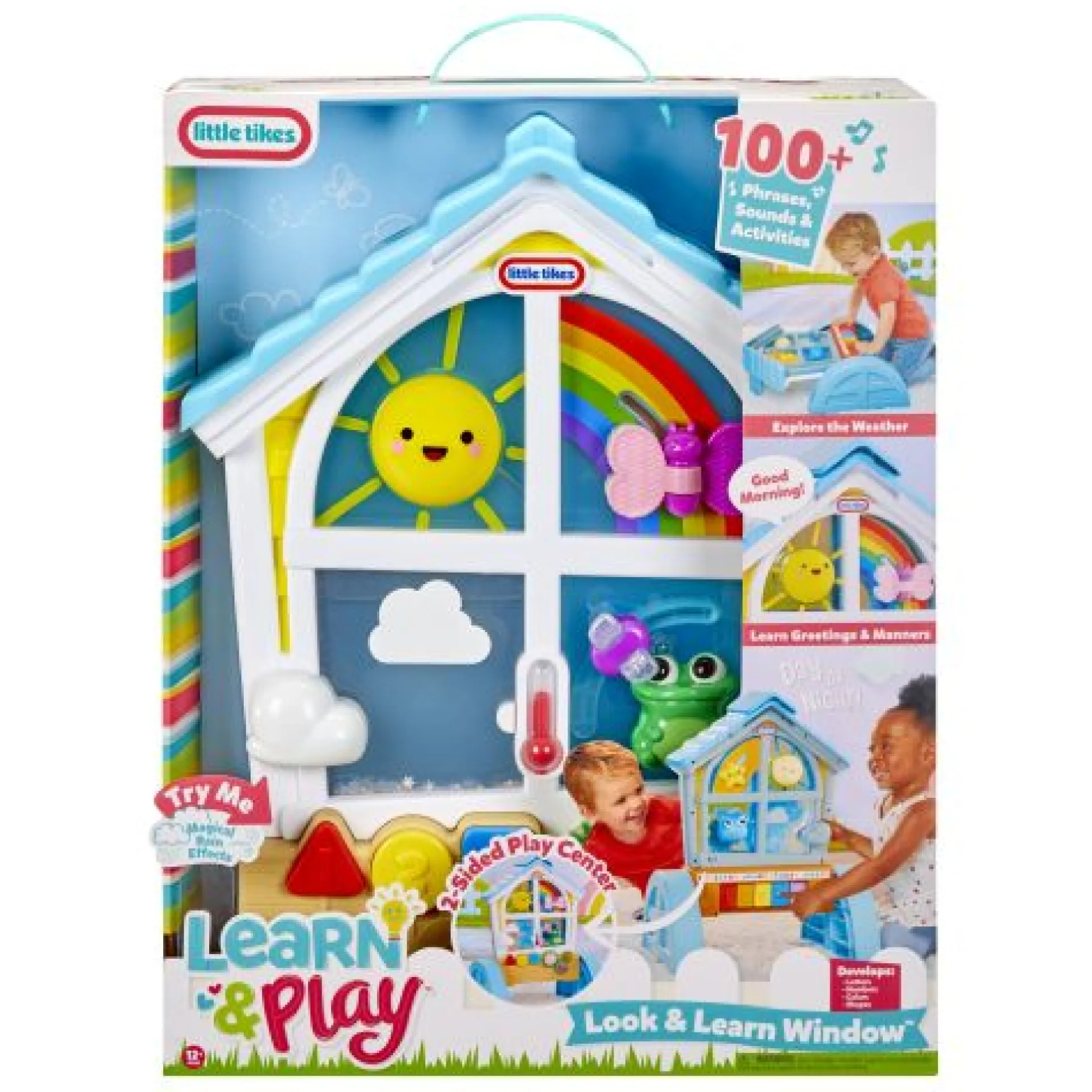 Little Tikes Learn & Play Look and Learn Window - Day & Night Exploration Toy