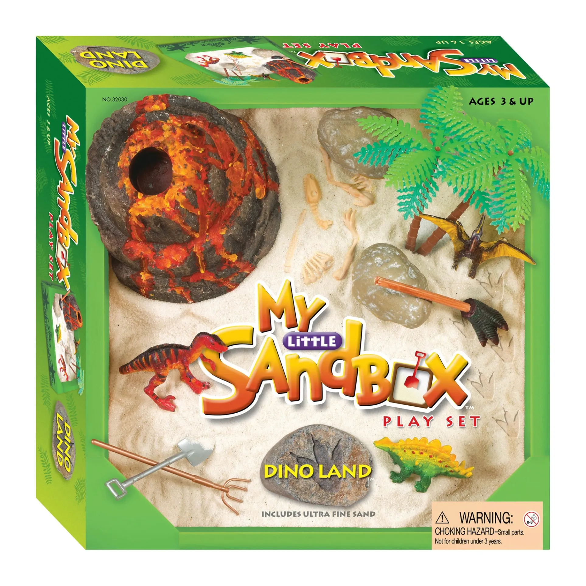 Dino Land - My Little Sandbox - Deluxe Tabletop Play Set