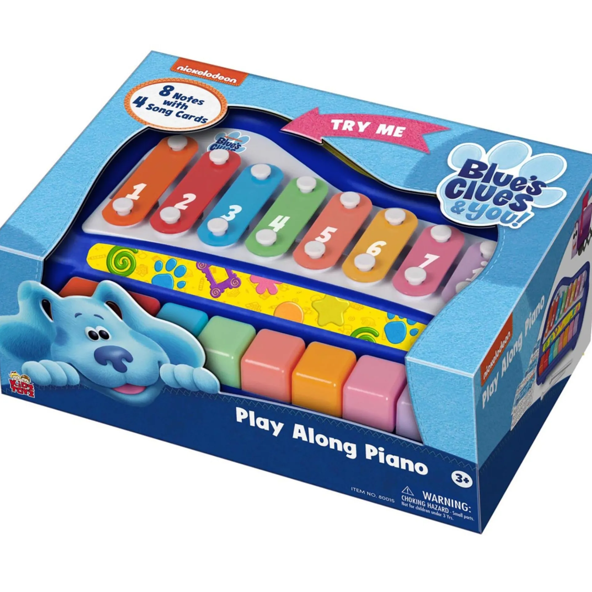 Kidz Toyz Blue's Clues Play Along Piano and Xylophone