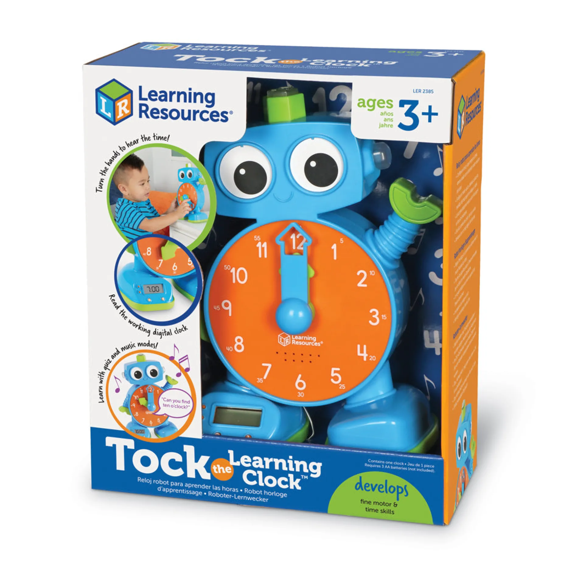 Learning Resources Tock the Learning Clock - Interactive Educational Toy