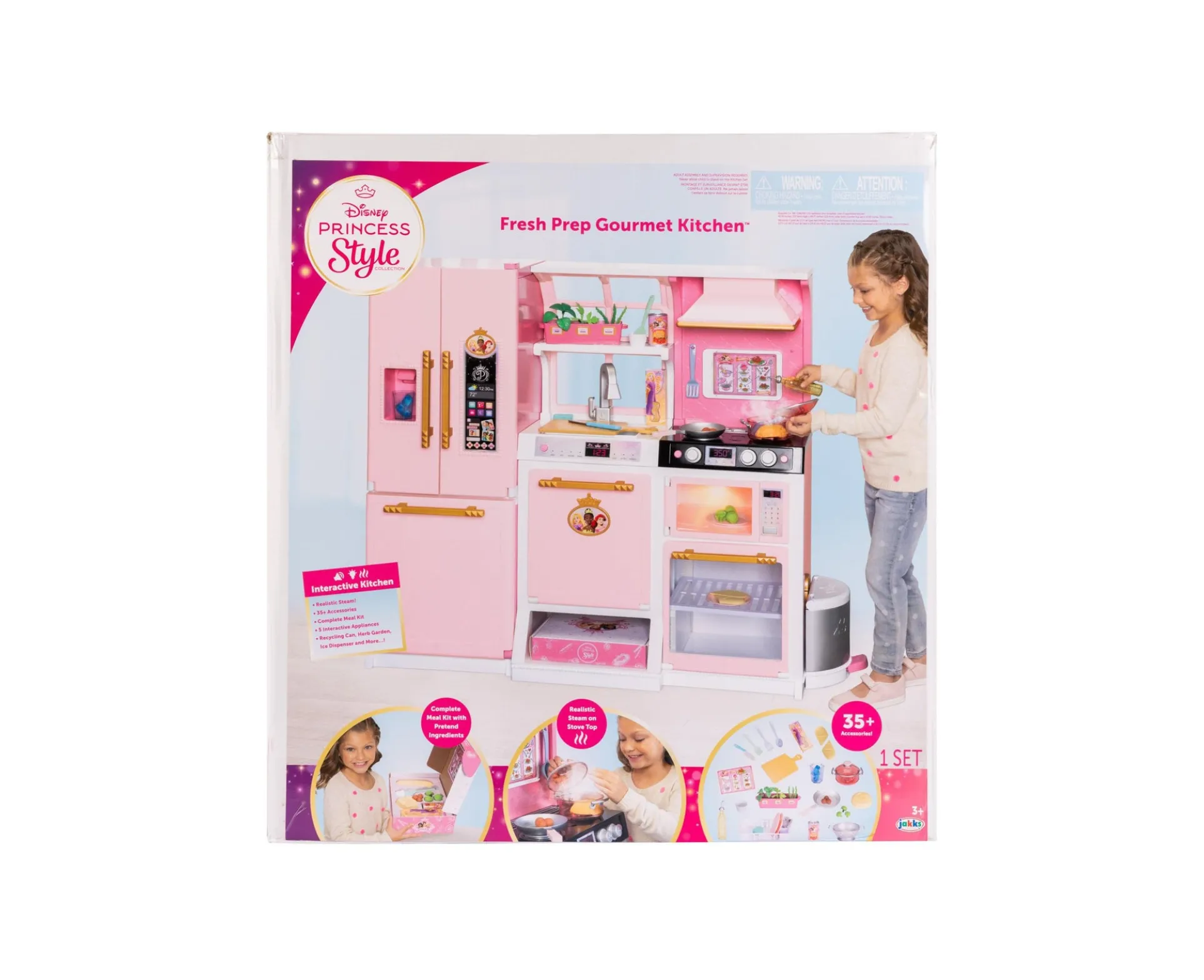 Disney Princess Fresh Prep Gourmet Kitchen Playset