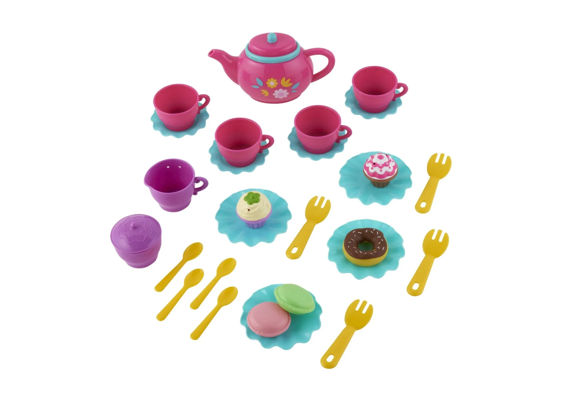 Just Like Home Enchanted Tea Party Playset