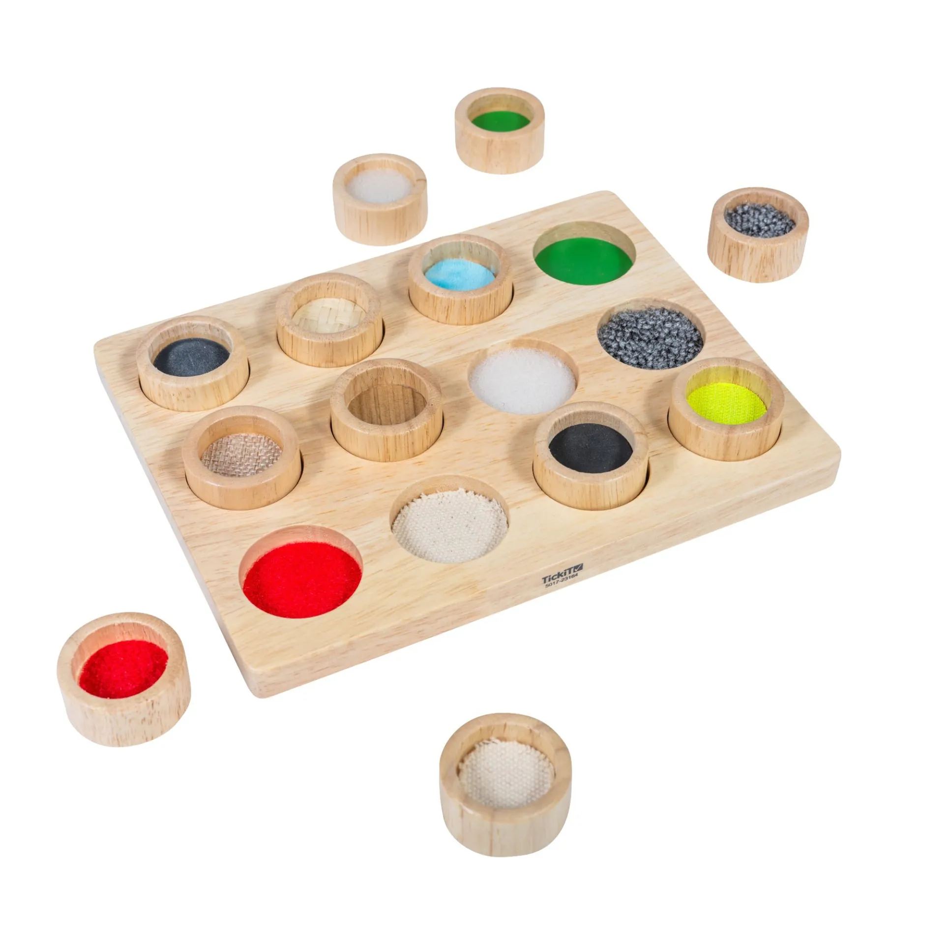 TickiT Touch & Match Board - Sensory and Motor Skills Development