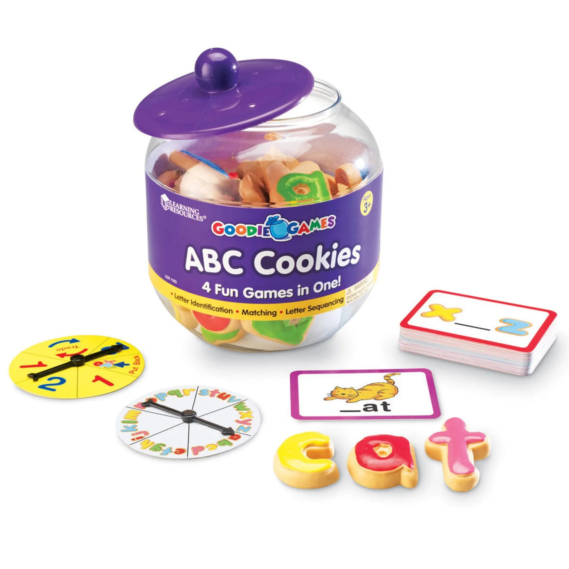 Learning Resources Goodie Games ABC Cookies - Engaging Alphabet Learning Set