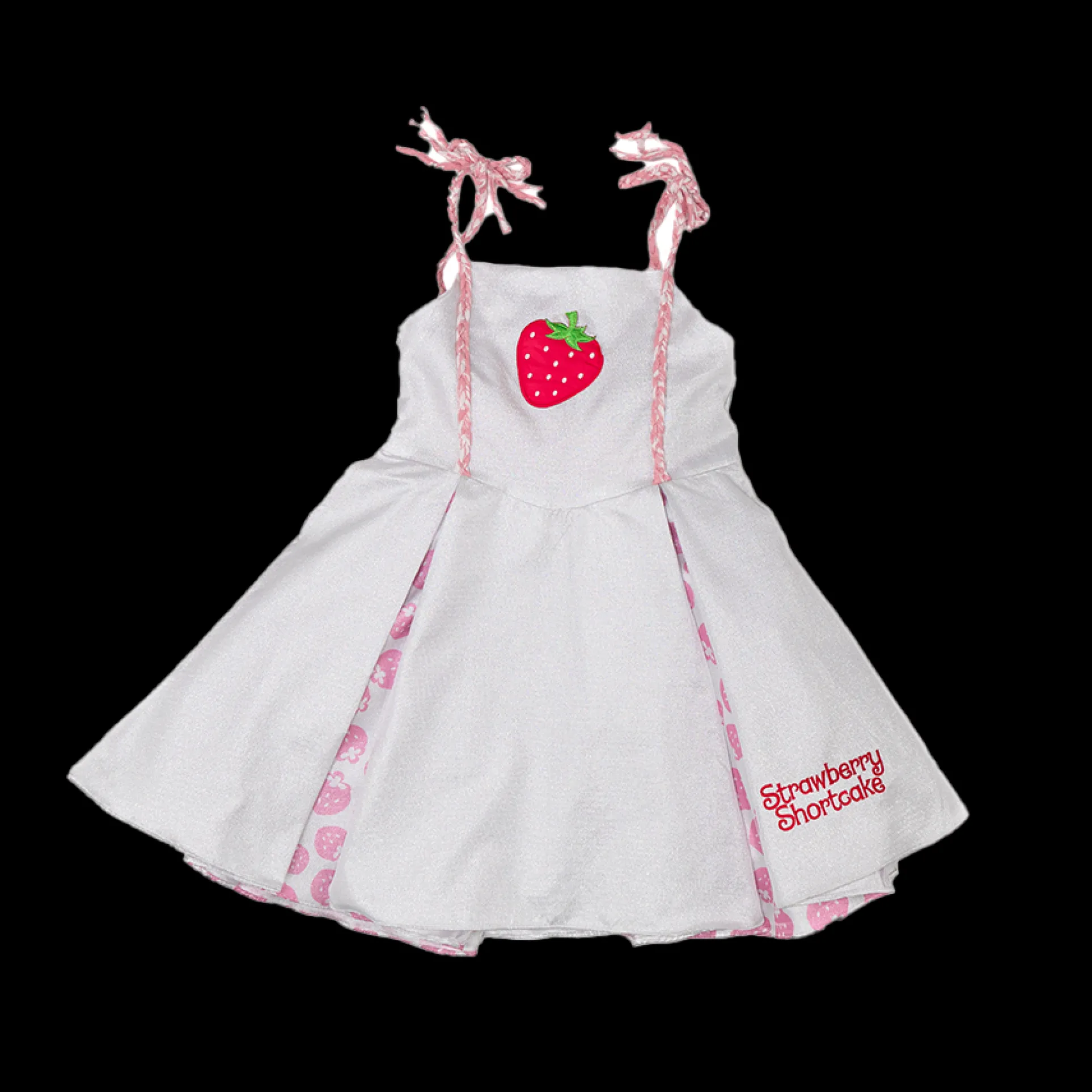 STRAWBERRY SHORTCAKE BERRY SPARKLE DRESS - SIZE 4