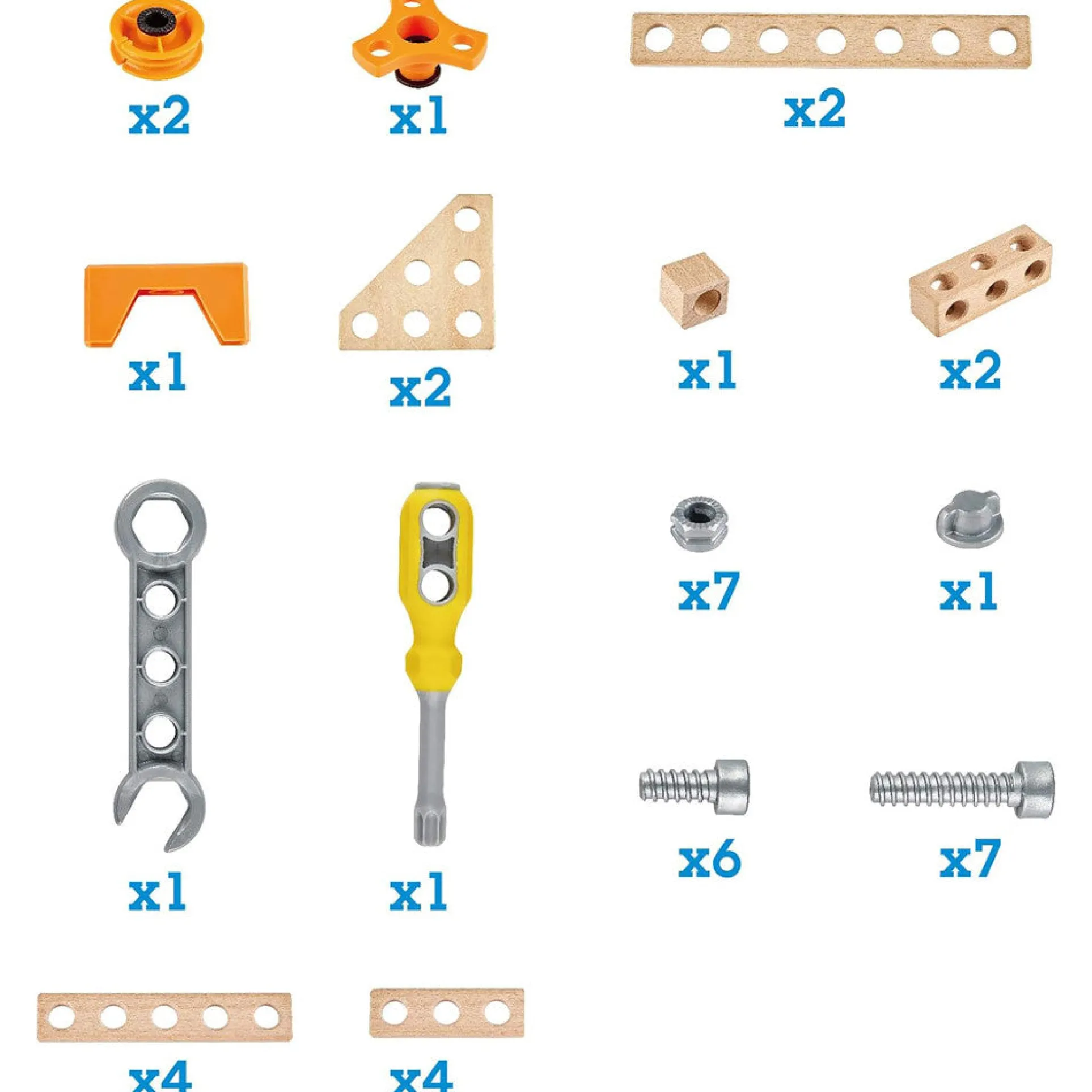 Hape Junior Inventor 42-Piece Physics & Engineering Experiment Starter Kit