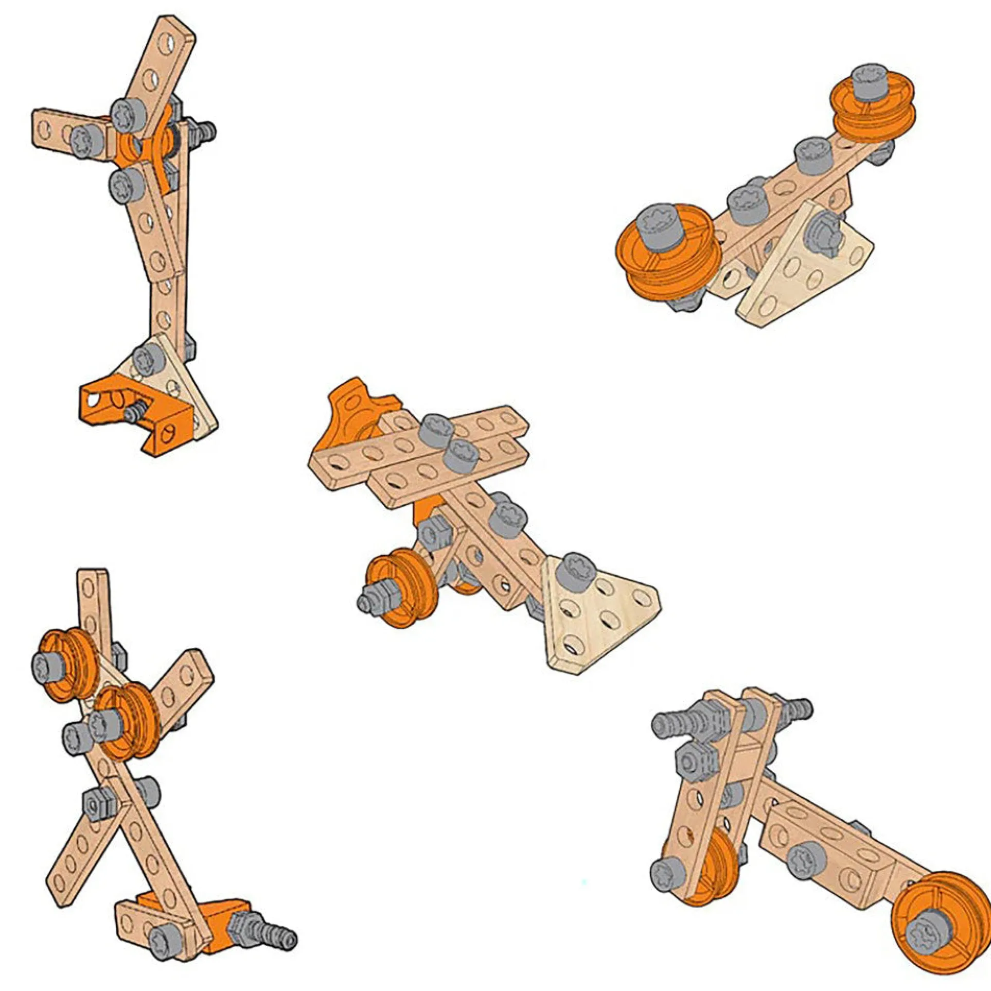 Hape Junior Inventor 42-Piece Physics & Engineering Experiment Starter Kit