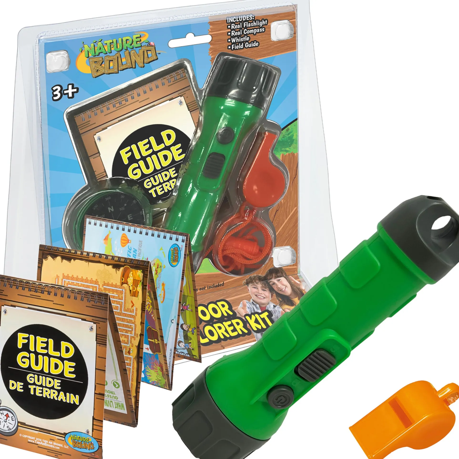 Nature Bound Outdoor Adventure Explorer Kit – 4pc Set for Kids