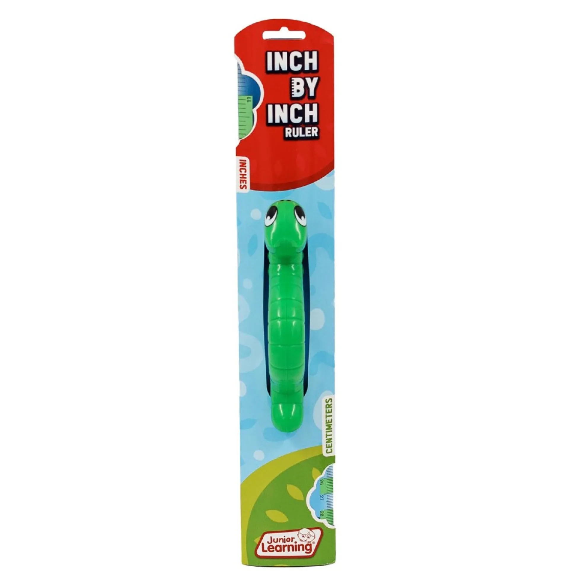 Junior Learning Inch By Inch Ruler - Dual Measurement Learning Tool