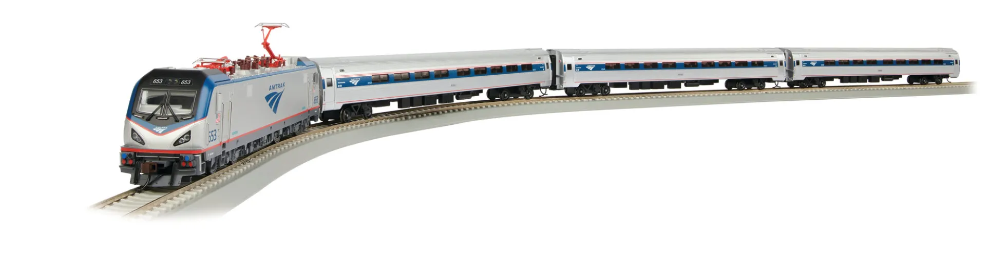 Bachmann Trains - Amtrak City Sprinter HO Scale Electric Train Set