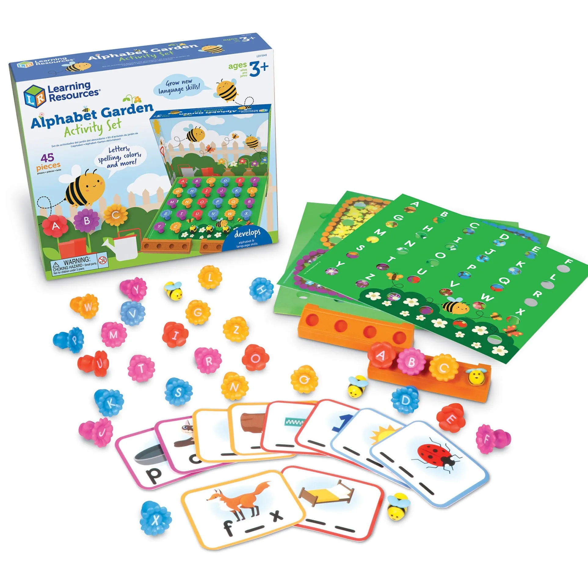 Learning Resources Alphabet Garden - Interactive ABC & Spelling Playset