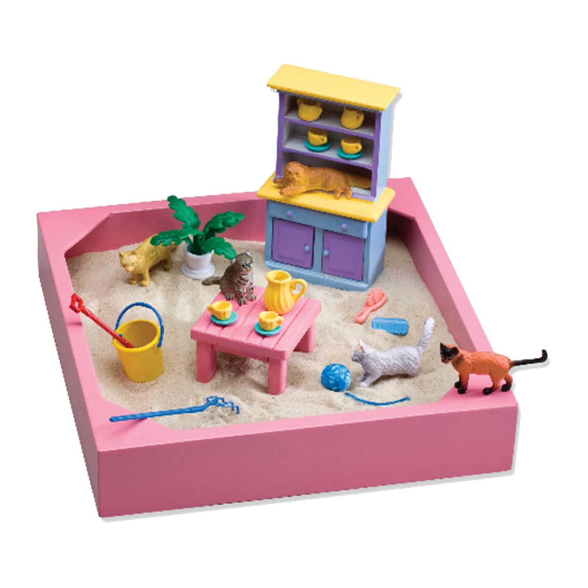 Be Good Company - My Little Sandbox - Kitty Tea Party Playset