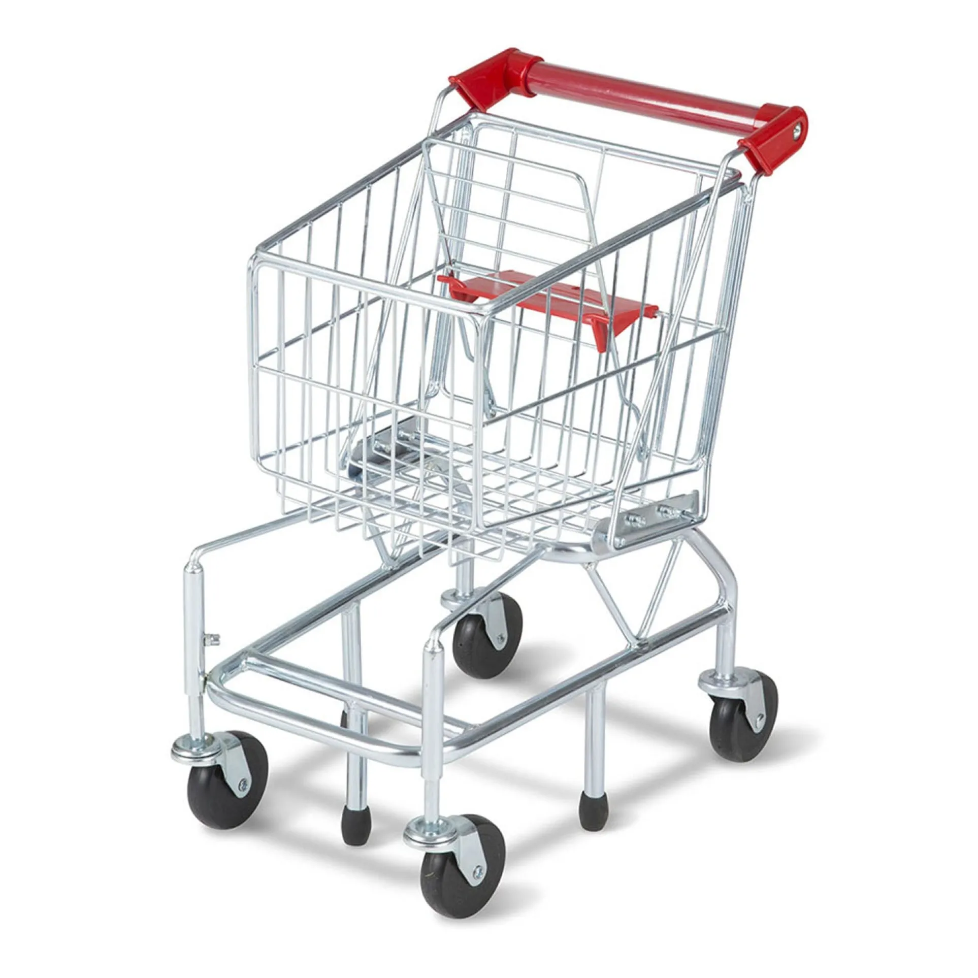 Melissa & Doug Deluxe Metal Shopping Cart Toy