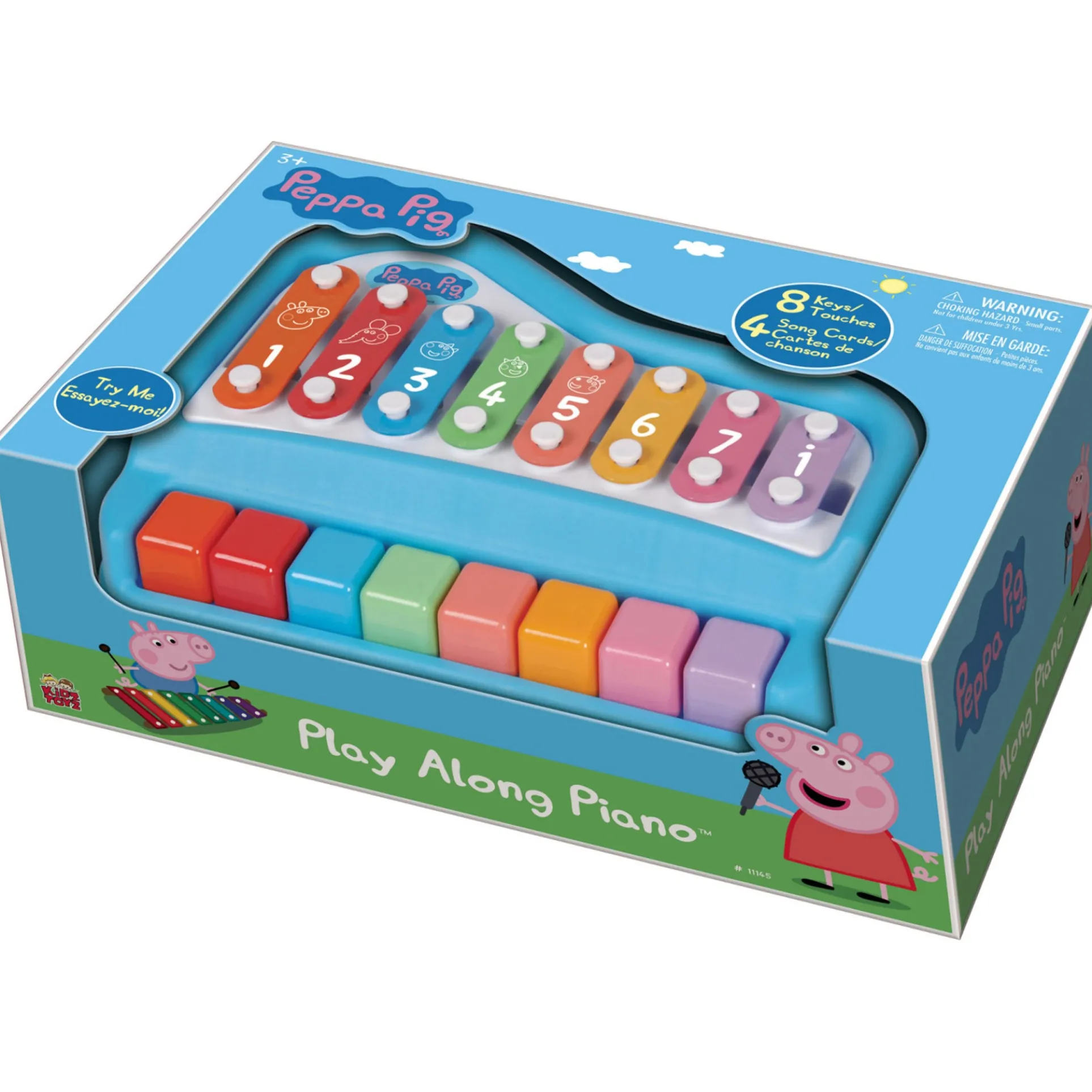 Peppa Pig 2-in-1 Play Along Piano & Xylophone Musical Toy