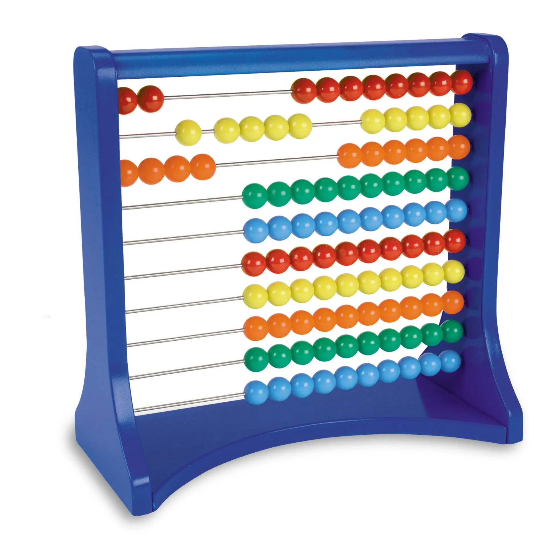 Learning Resources Ten-Row Abacus - Colorful Early Math Educator