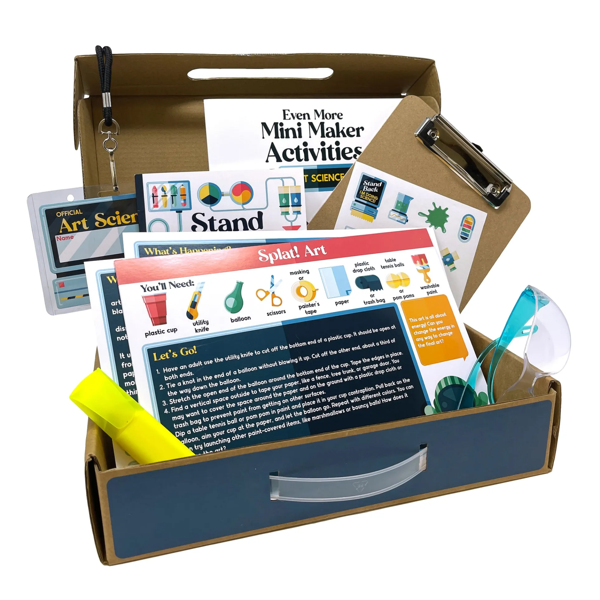 Carson Dellosa Education Mini Maker Kit: Art Science - STEM Learning Set