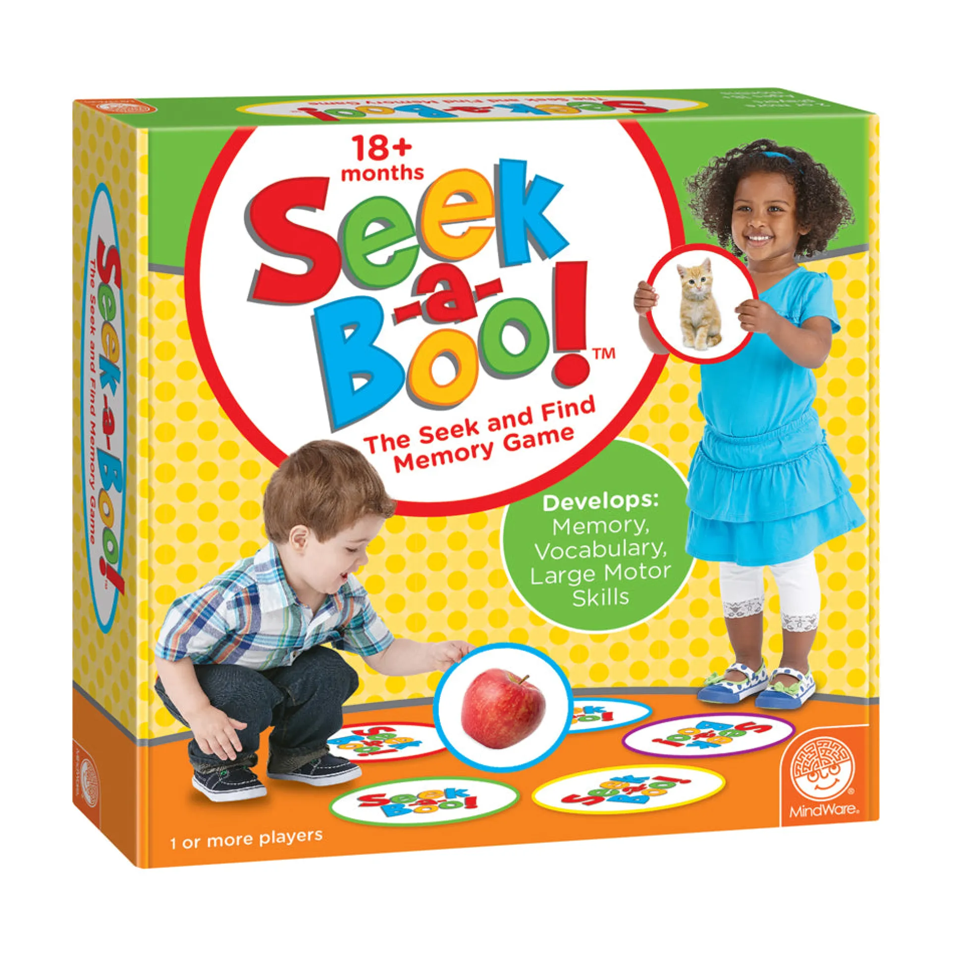 Seek-a-Boo Memory Matching Game by MindWare