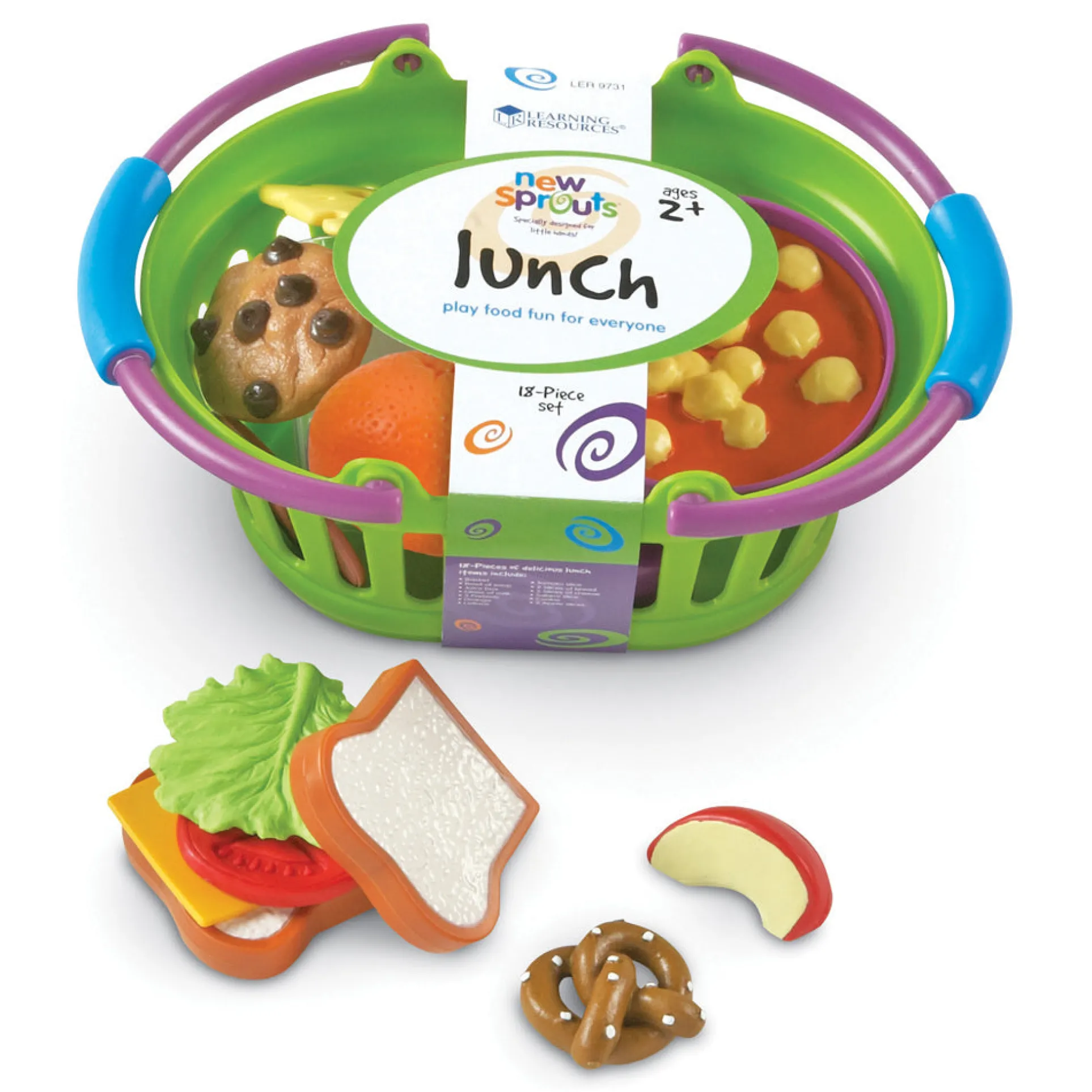 Learning Resources New Sprouts Lunch Basket Playset