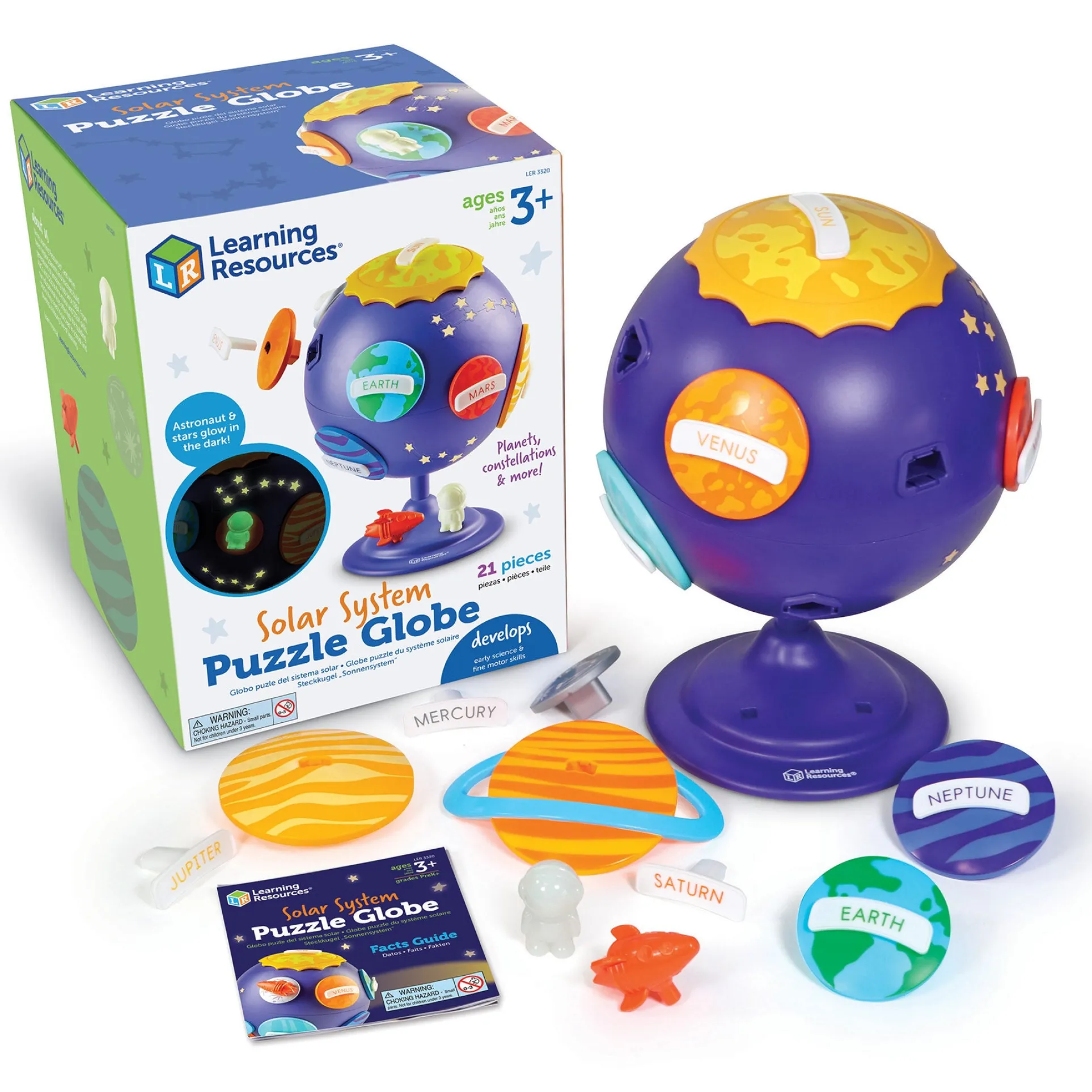 Learning Resources Solar System Puzzle Globe - Interactive Educational Toy