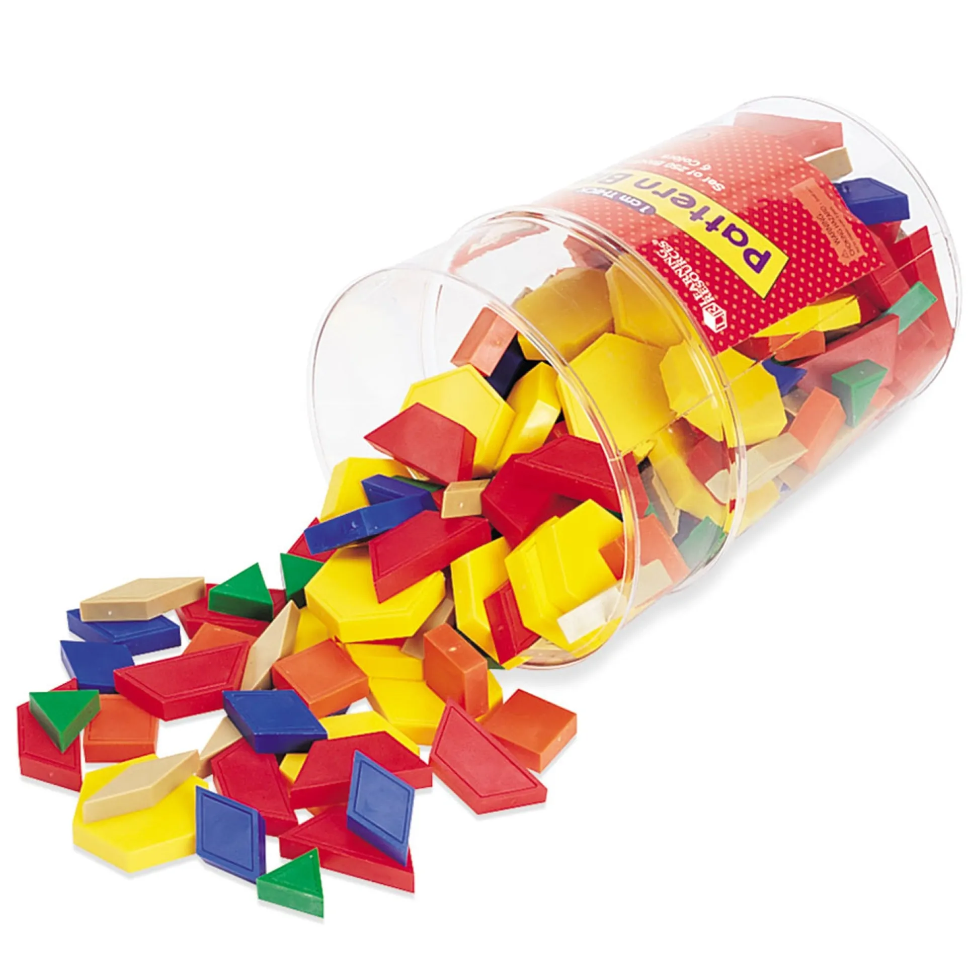 Learning Resources Pattern Blocks - Educational Math Toy - 250 Pieces