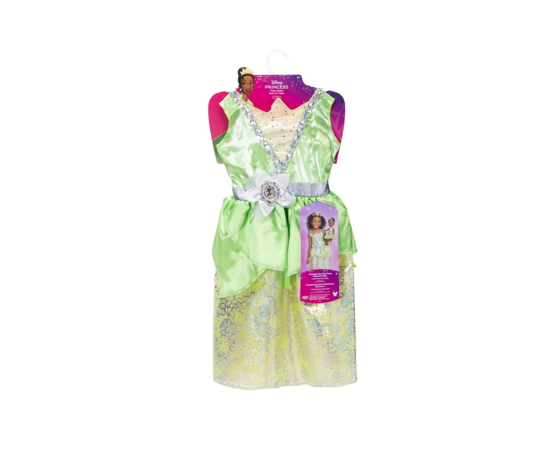 Disney Princess Tiana Costume Dress - 100 Years of Wonder Edition
