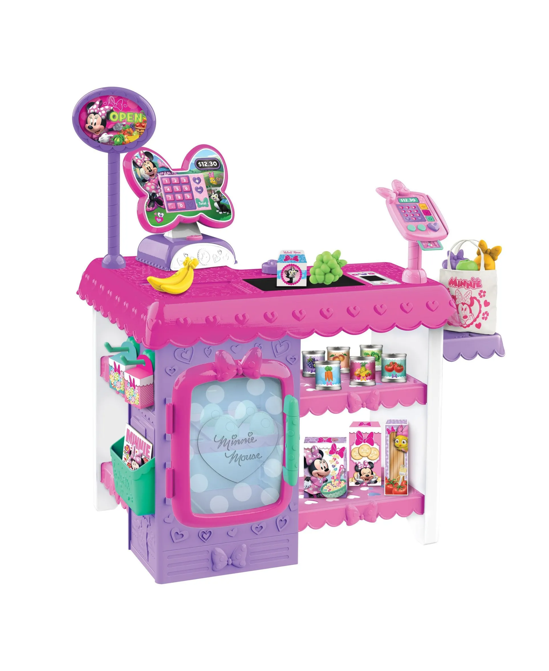 Disney Minnie Mouse 45-Piece Marvelous Market Set - Role Play Fun