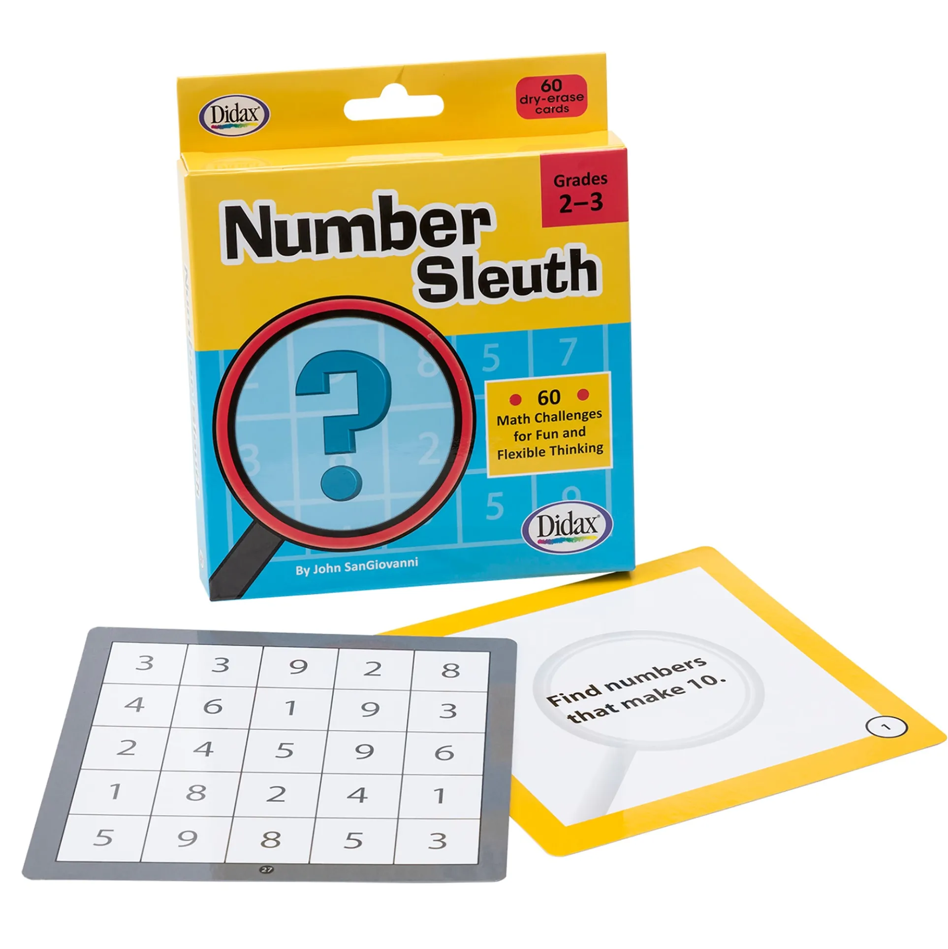 Didax Number Sleoth - Math Puzzle Game - Grades 2-3