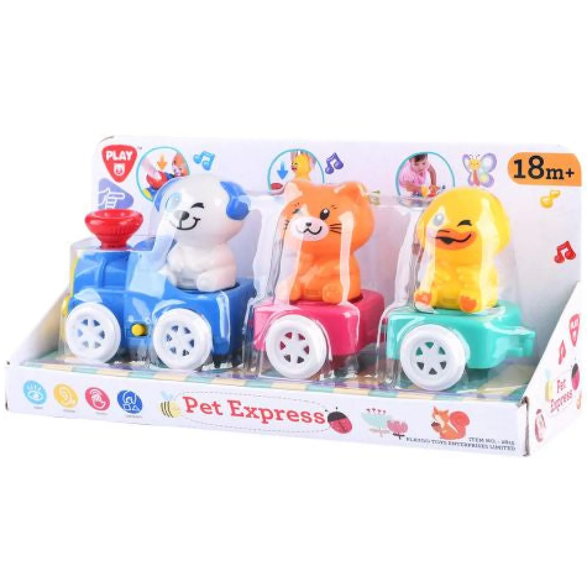 B/O Pet Express Interactive Toy Train