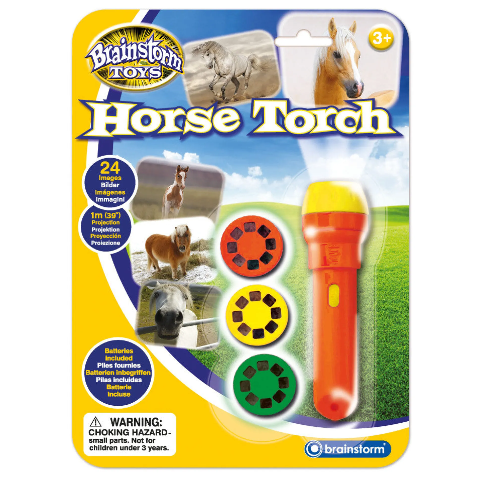 Brainstorm Toys Horse Flashlight and Projector - Educational Toy