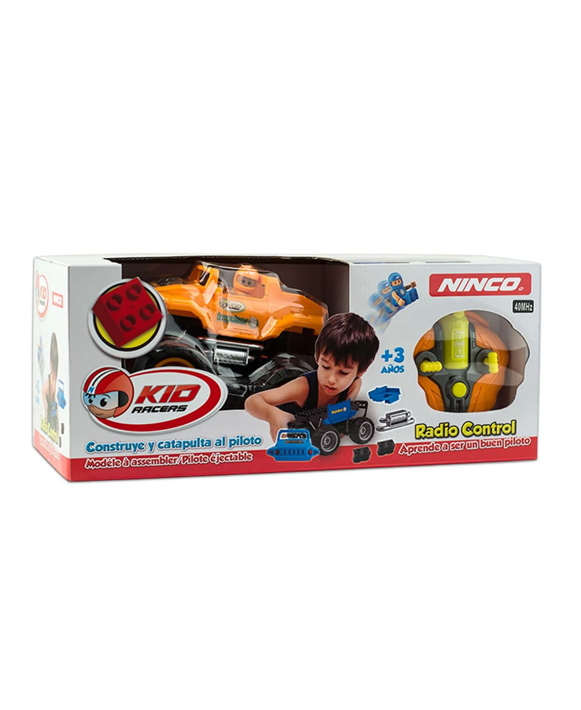 Ninco Kid Racers Build-Your-Own Impulsor RC Car - Orange