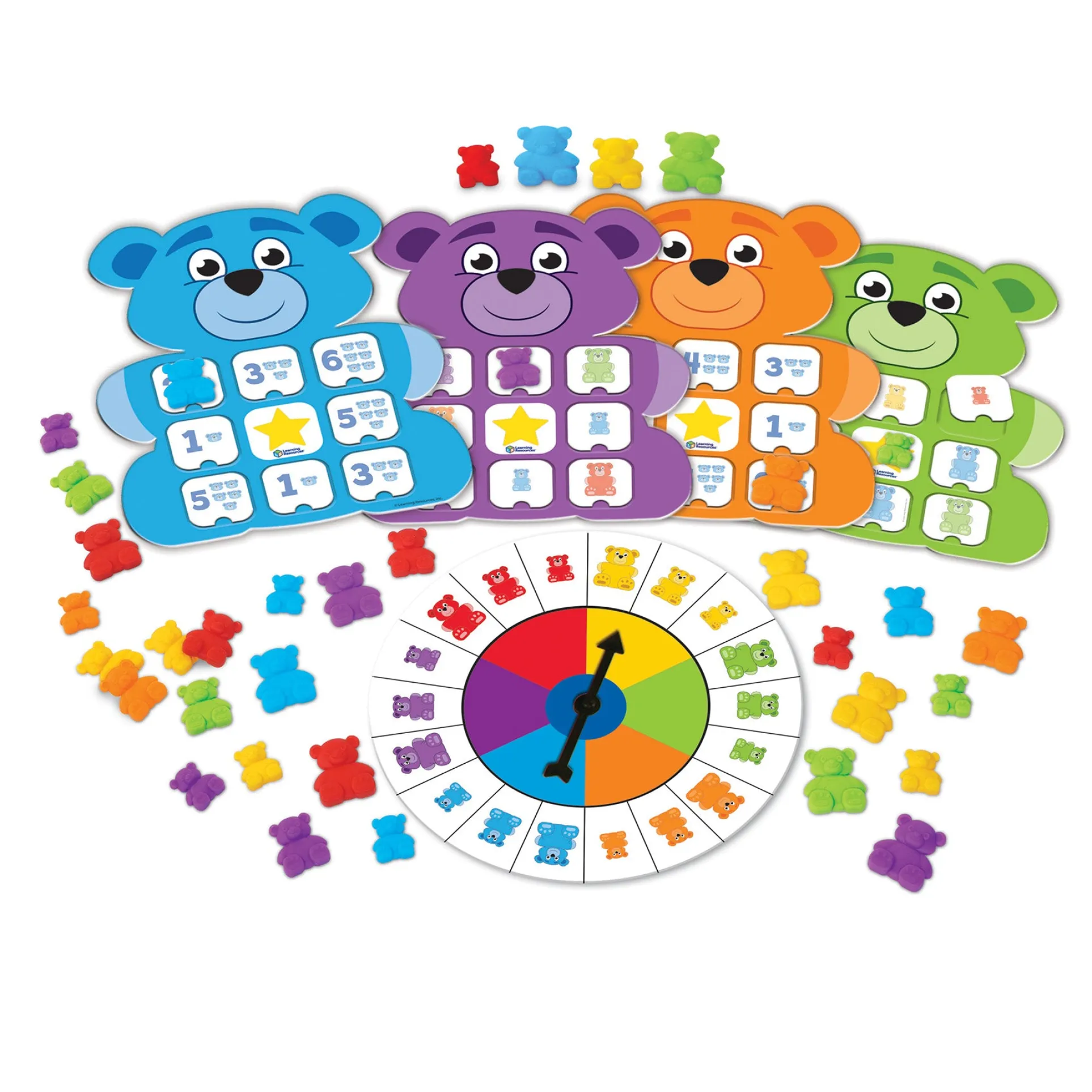Learning Resources Bingo Bears - Educational Matching Game
