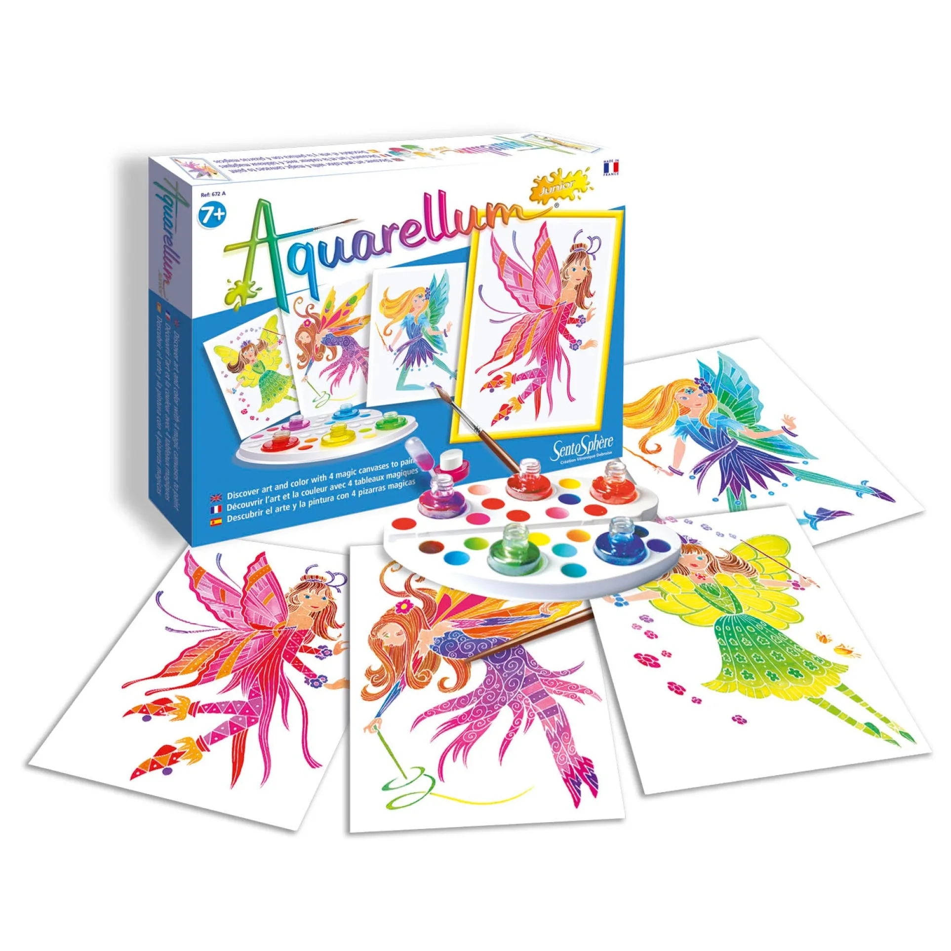Aquarellum Junior Fairies Watercolor Magic Art Set
