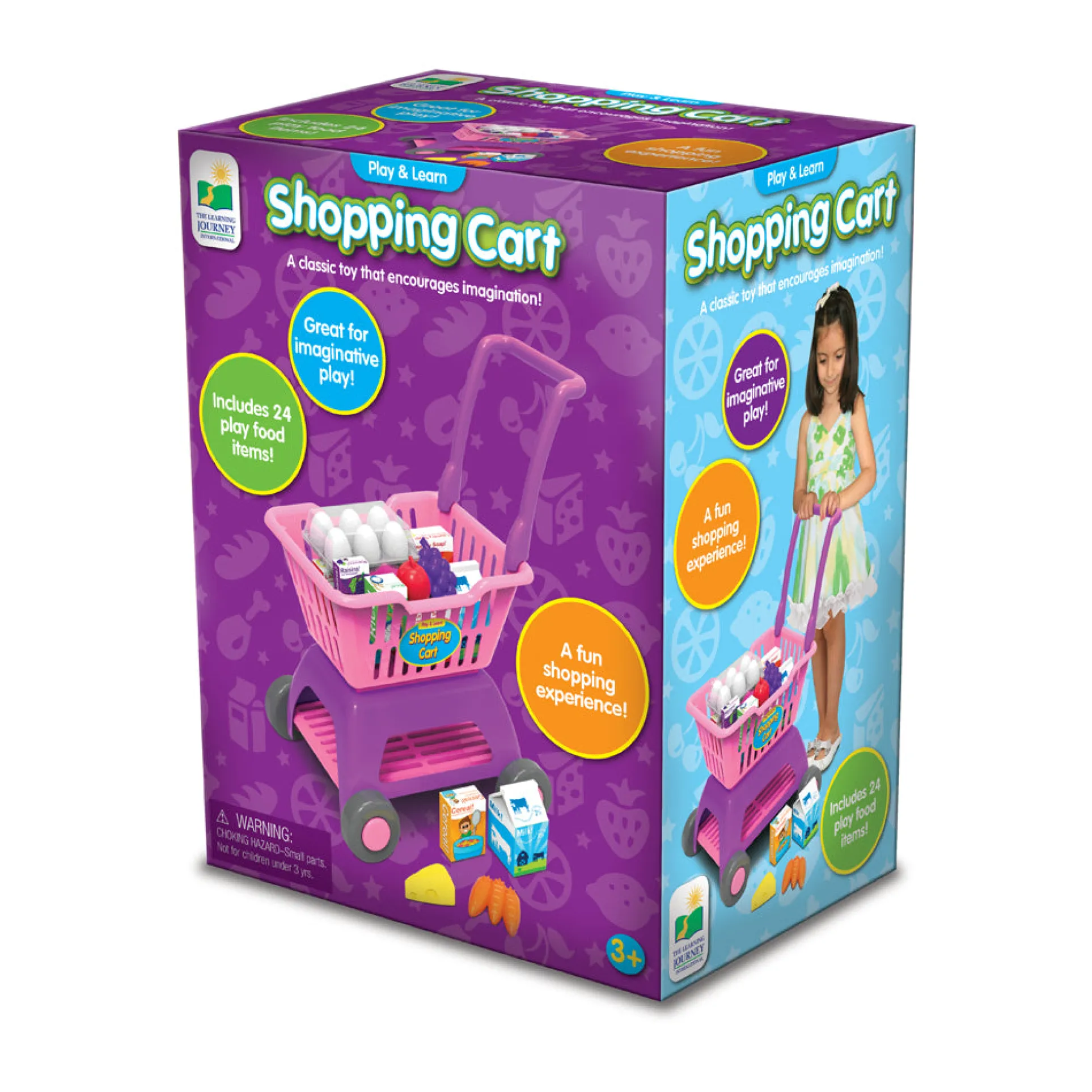 The Learning Journey Play & Learn Shopping Cart - Interactive Pretend Playset