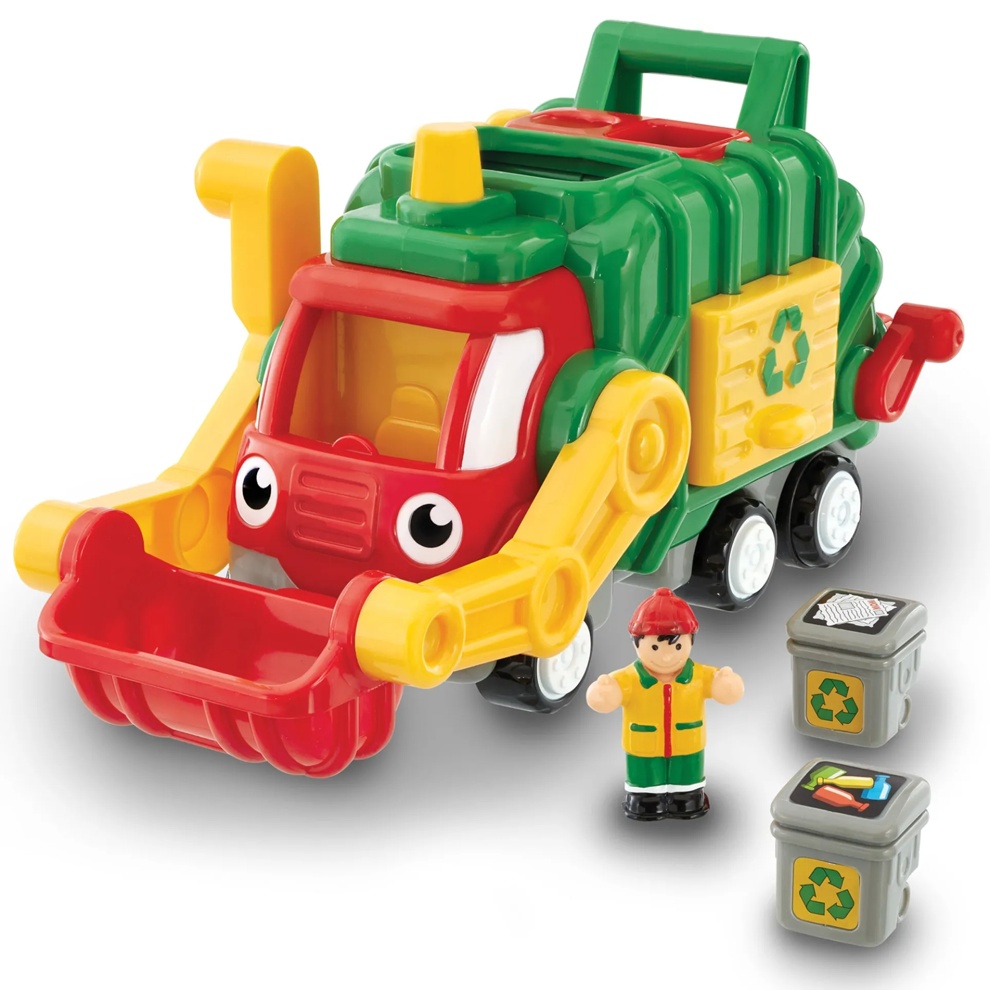 Wow Toys Flip 'n' Tip Fred Interactive Recycling Truck
