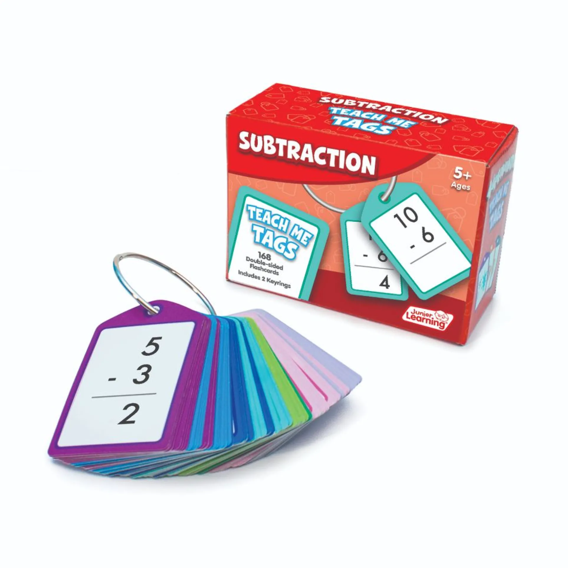 Junior Learning Subtraction Teach Me Tags - Educational Math Game