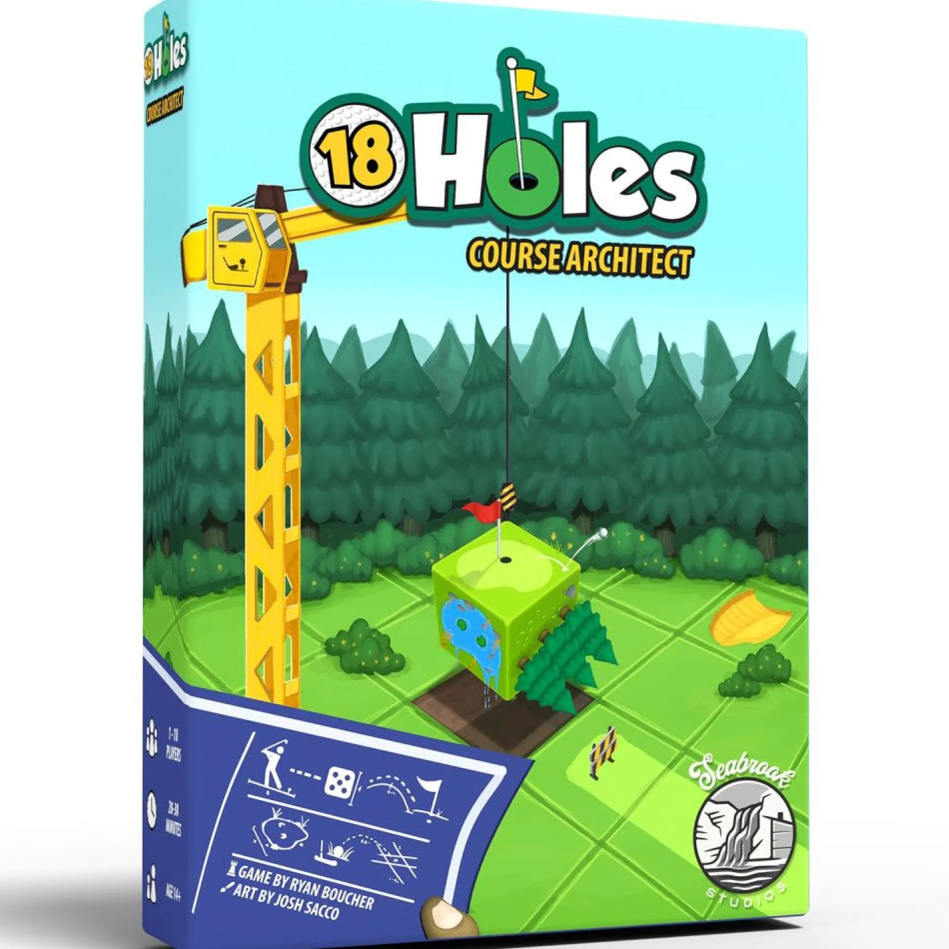 18 Holes: Course Architect Roll & Write Strategy Game
