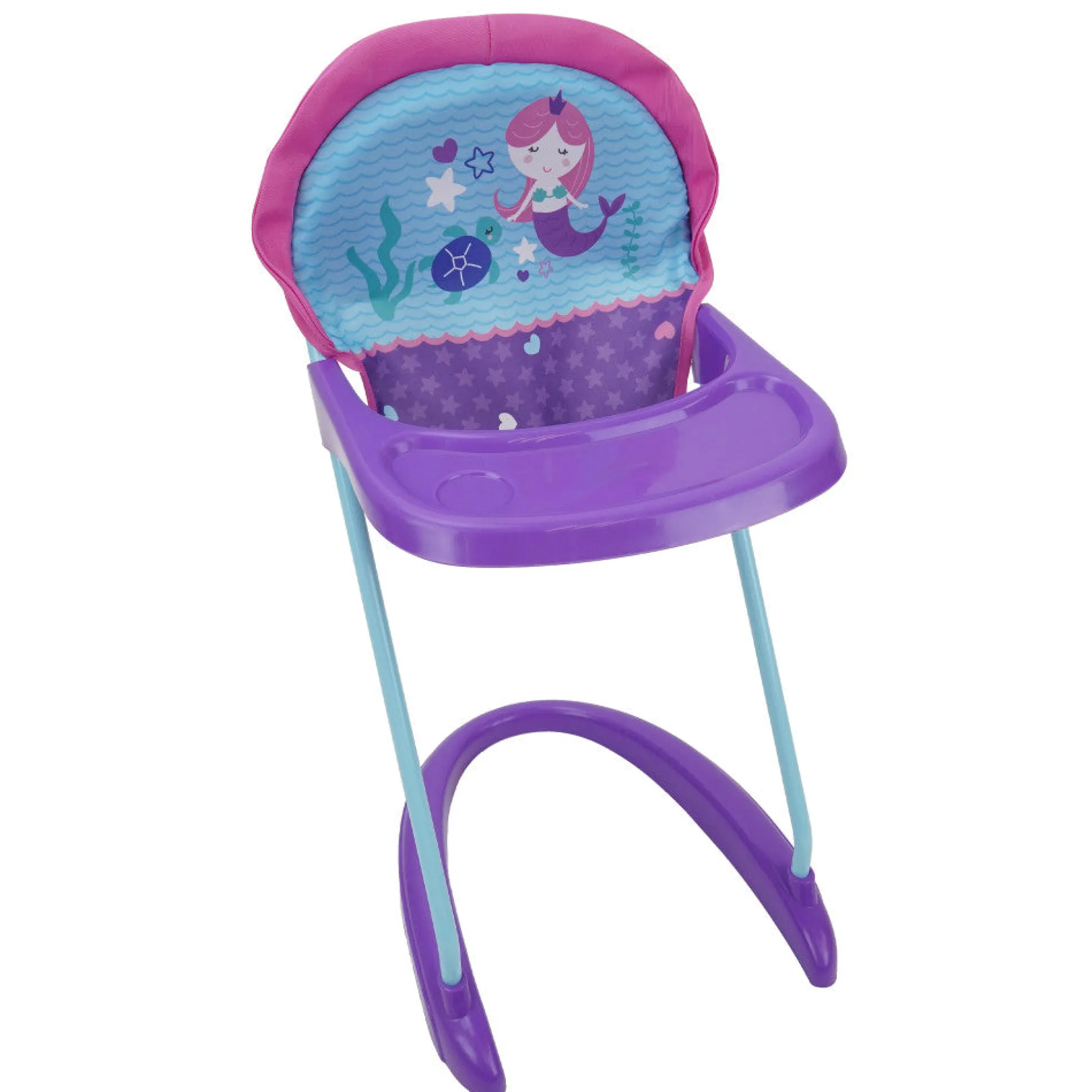 509 Mermaid-Themed Baby Doll Highchair