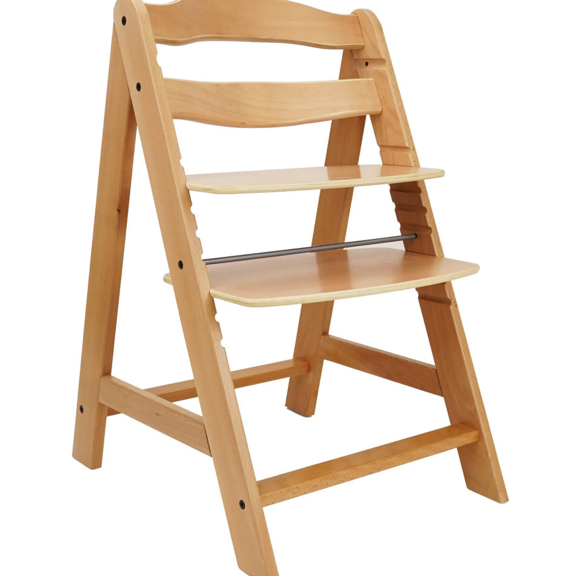 509 Sky Wooden Chair - Natural Beechwood, Adjustable Kids Seat