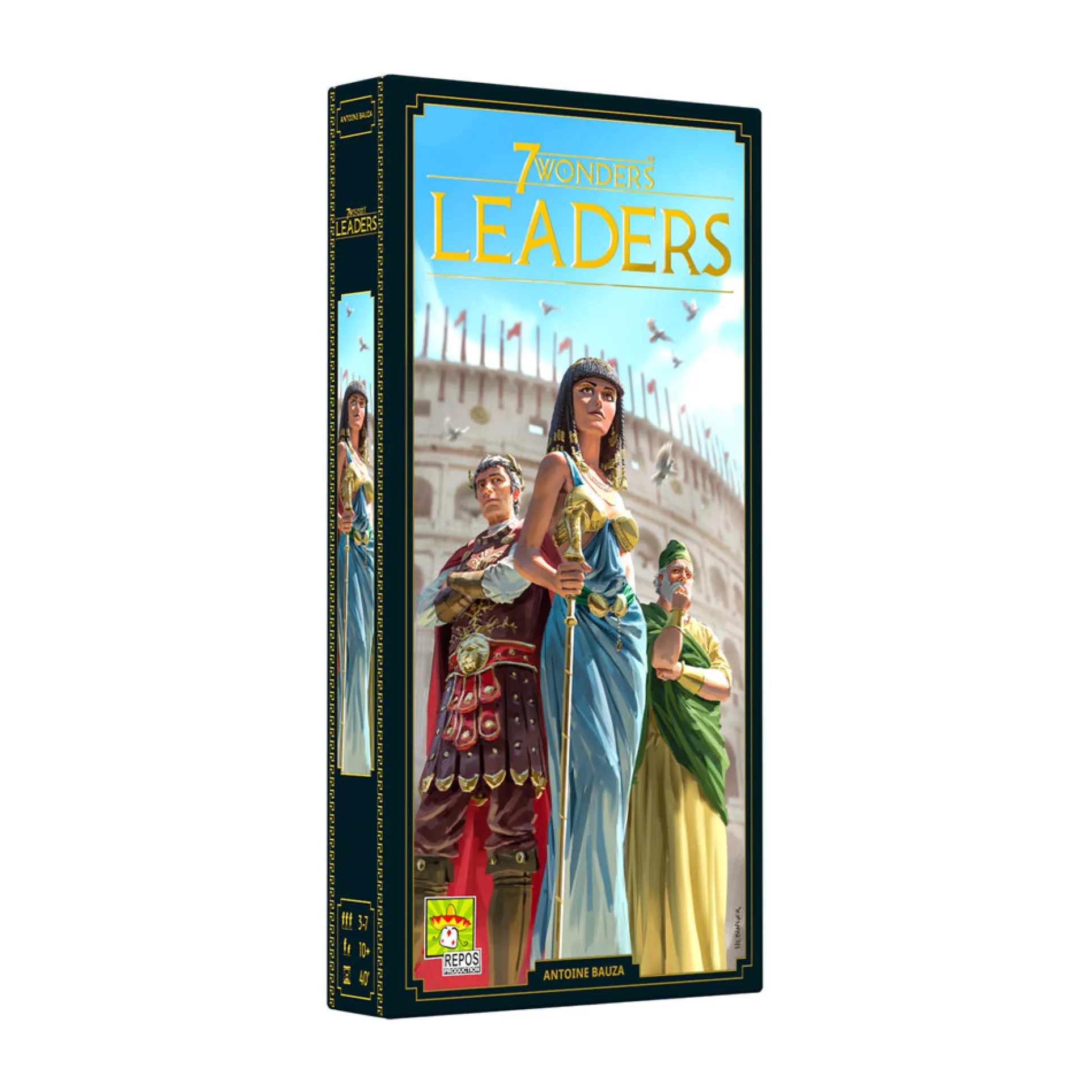 7 Wonders: Leaders Expansion - New Edition Board Game