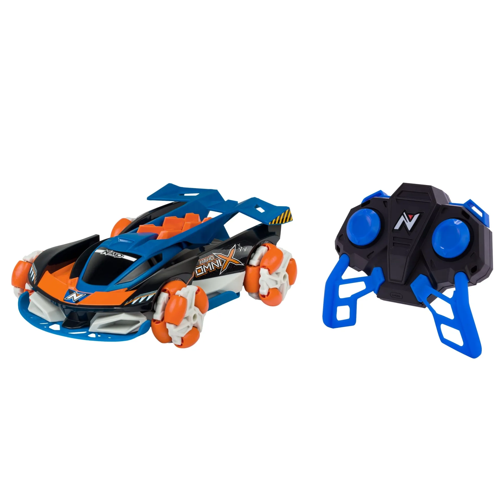 Nikko RC Nano Omni X Future Blue - Remote Control Drift Car - Dual Motor 4WD