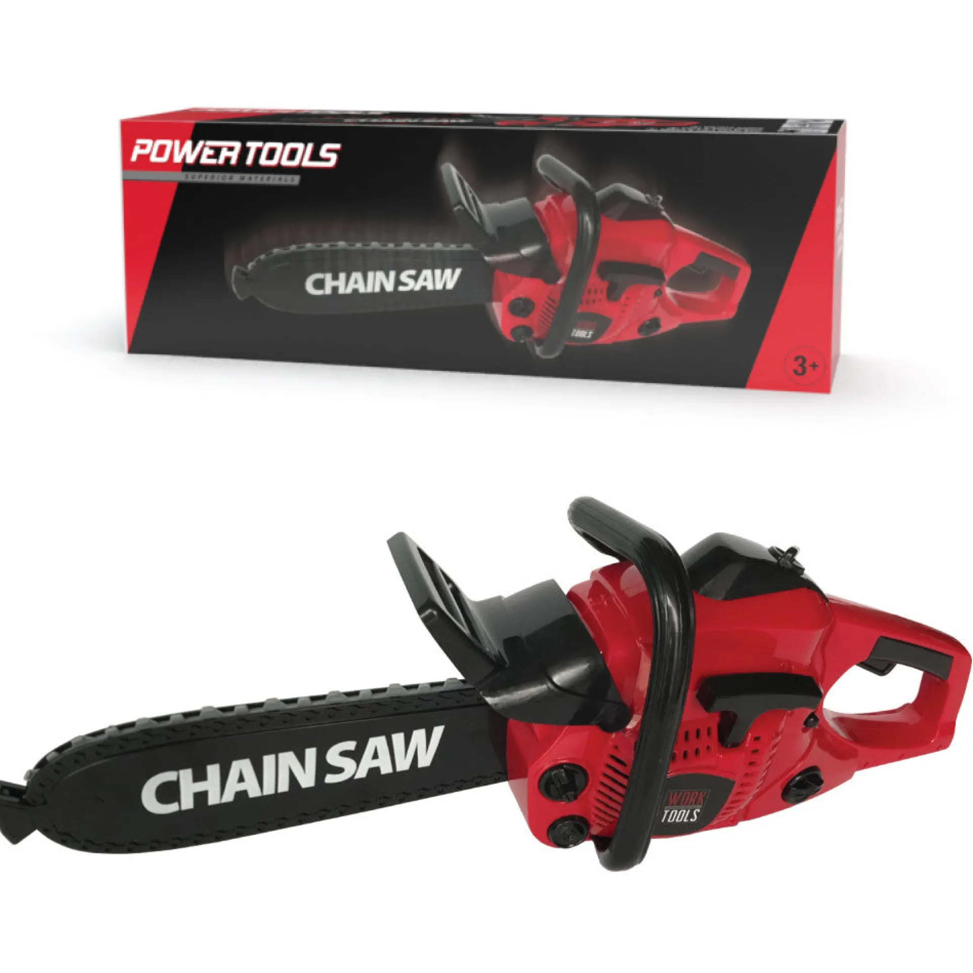 Toys R Us Power Tools Pretend Play Electric Toy Chain Saw - Realistic Sounds