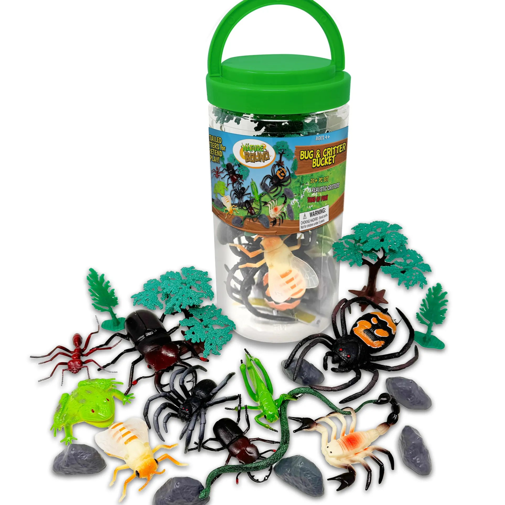 Nature Bound Critter Wonderland Bucket - 21pc Explore & Learn Set
