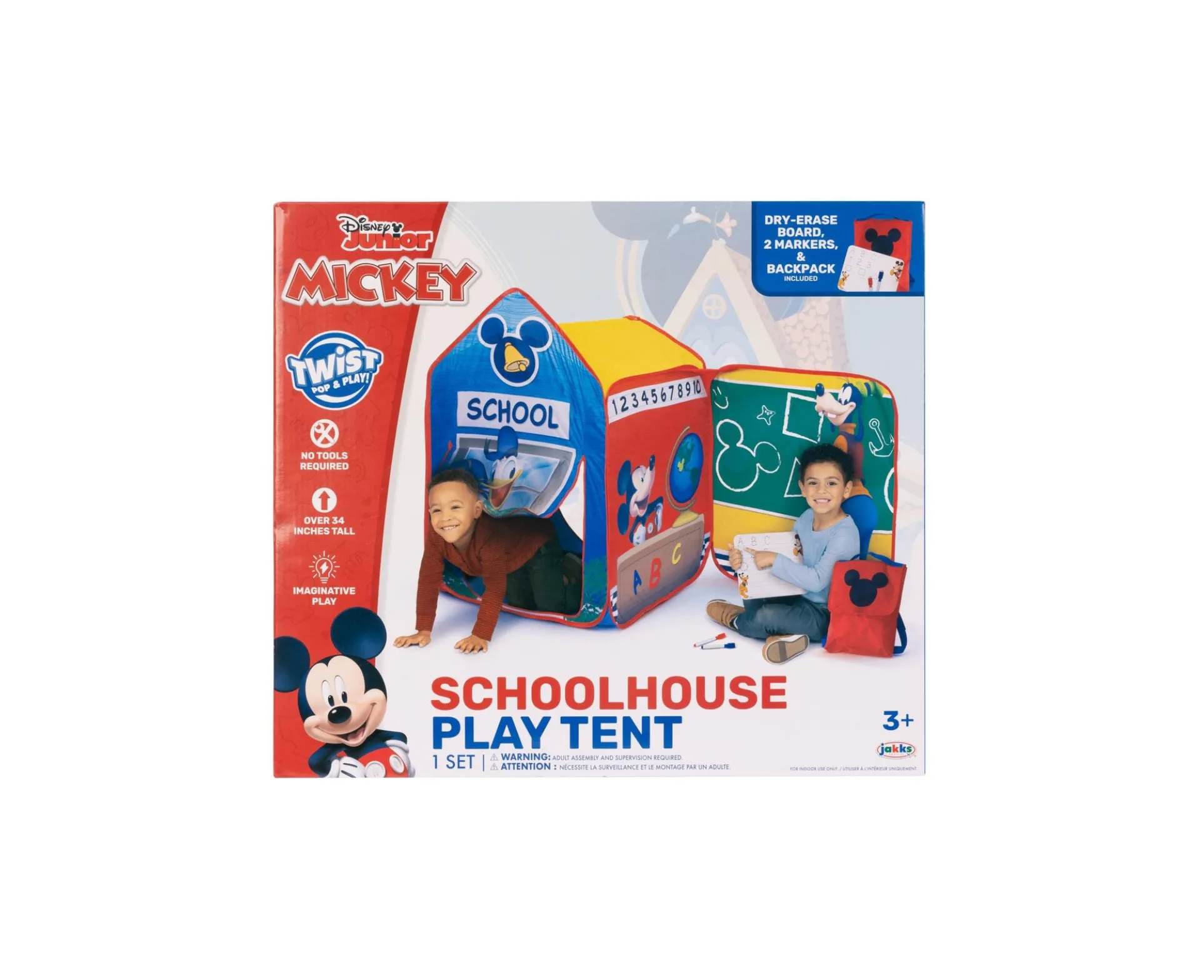 Disney Mickey Mouse Play and Learn Tent