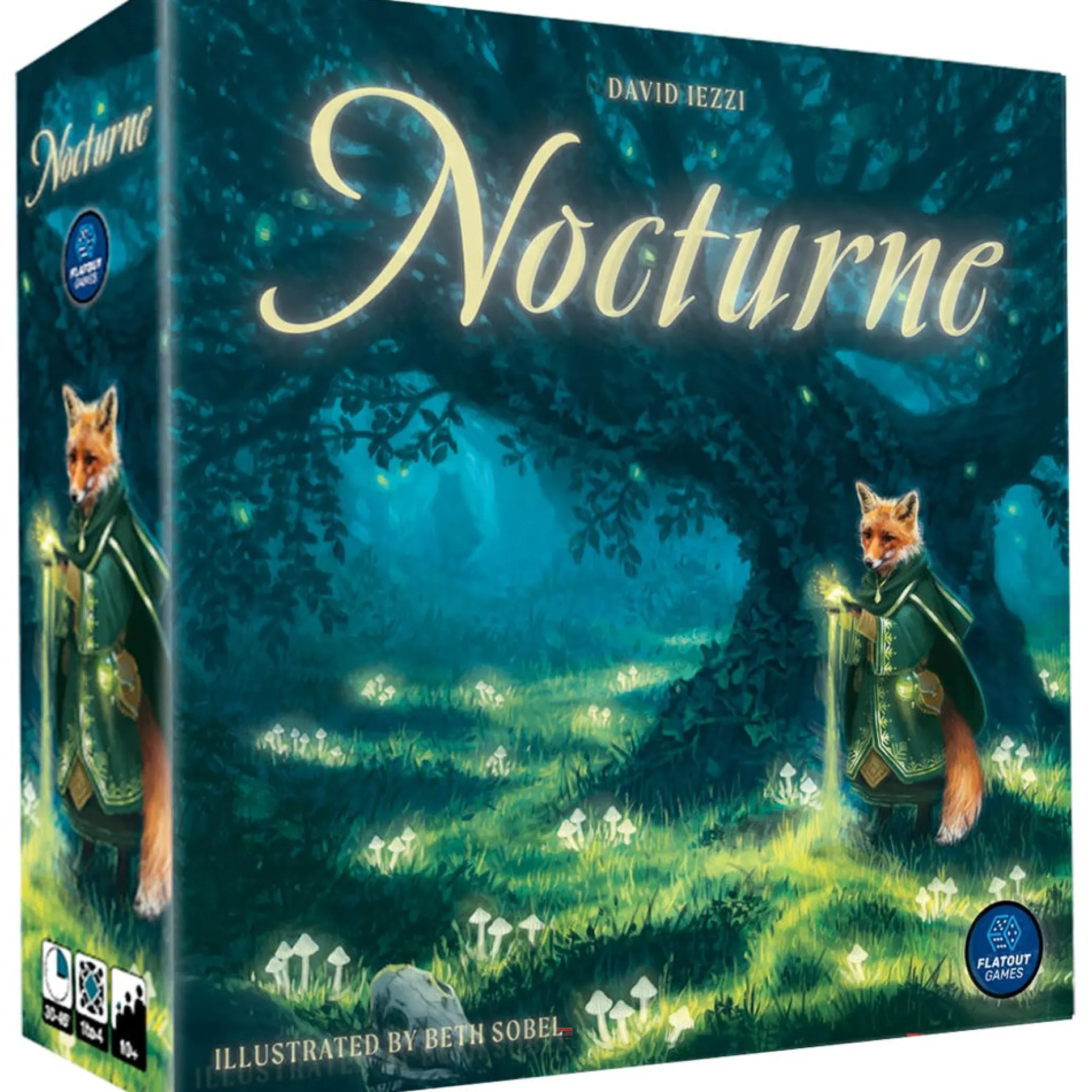 AEG Nocturne: Enchanted Fox Mystic Board Game for Families