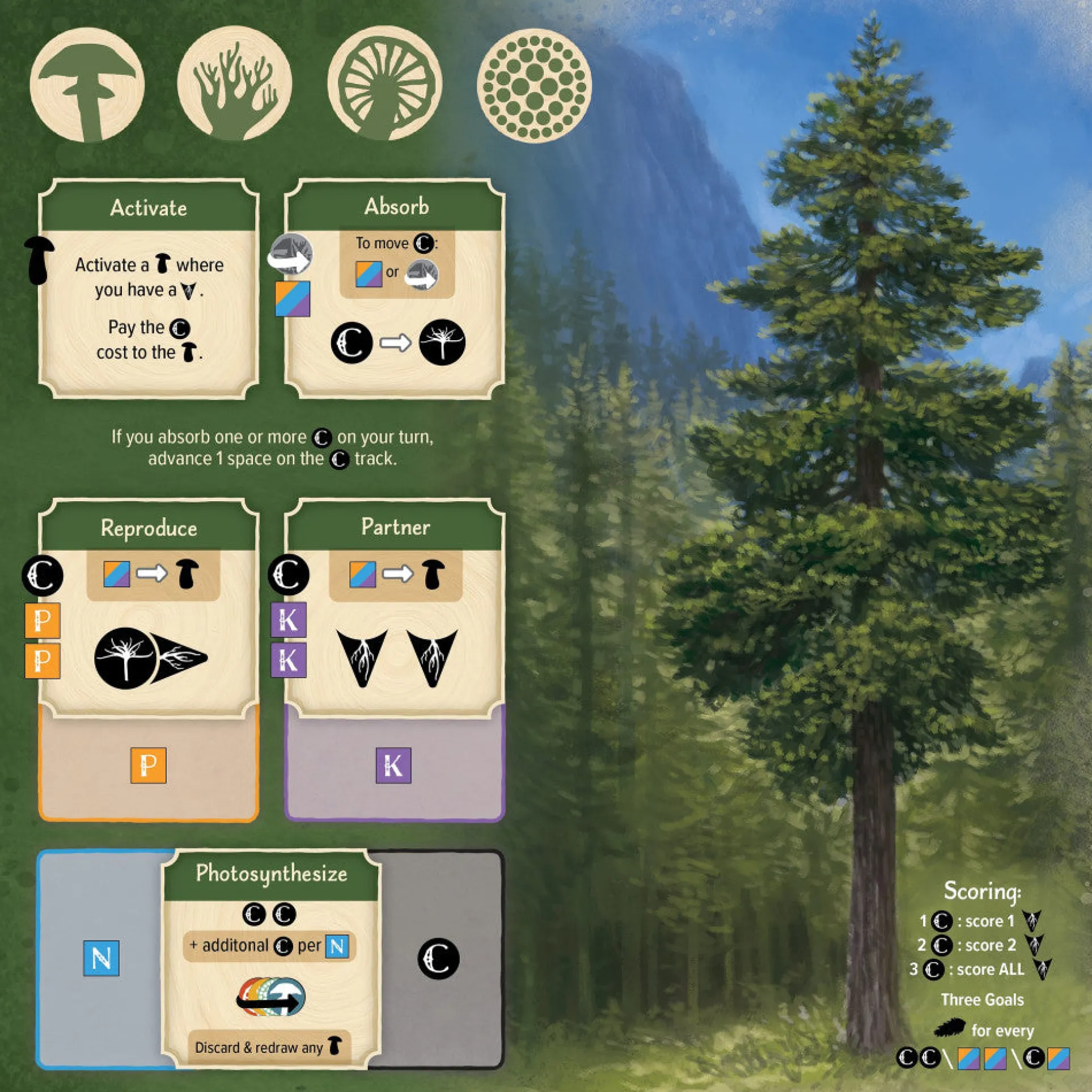 AEG: Undergrove - Forest Fungi Strategy Board Game