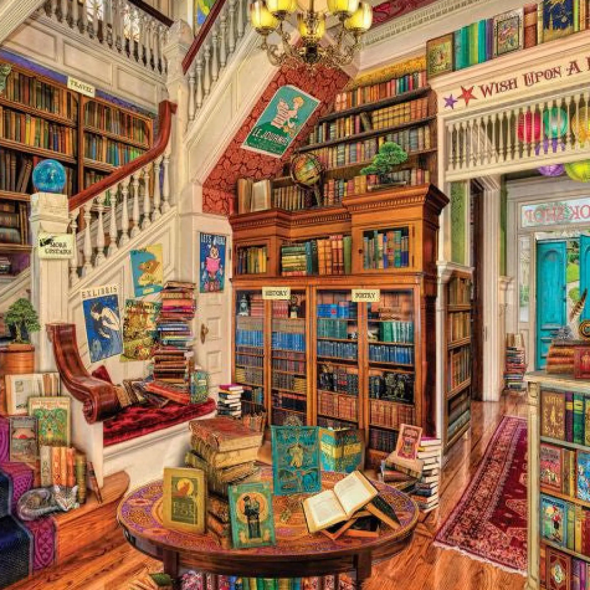 Aimee Stewart's Readers Paradise 1000-Piece Puzzle