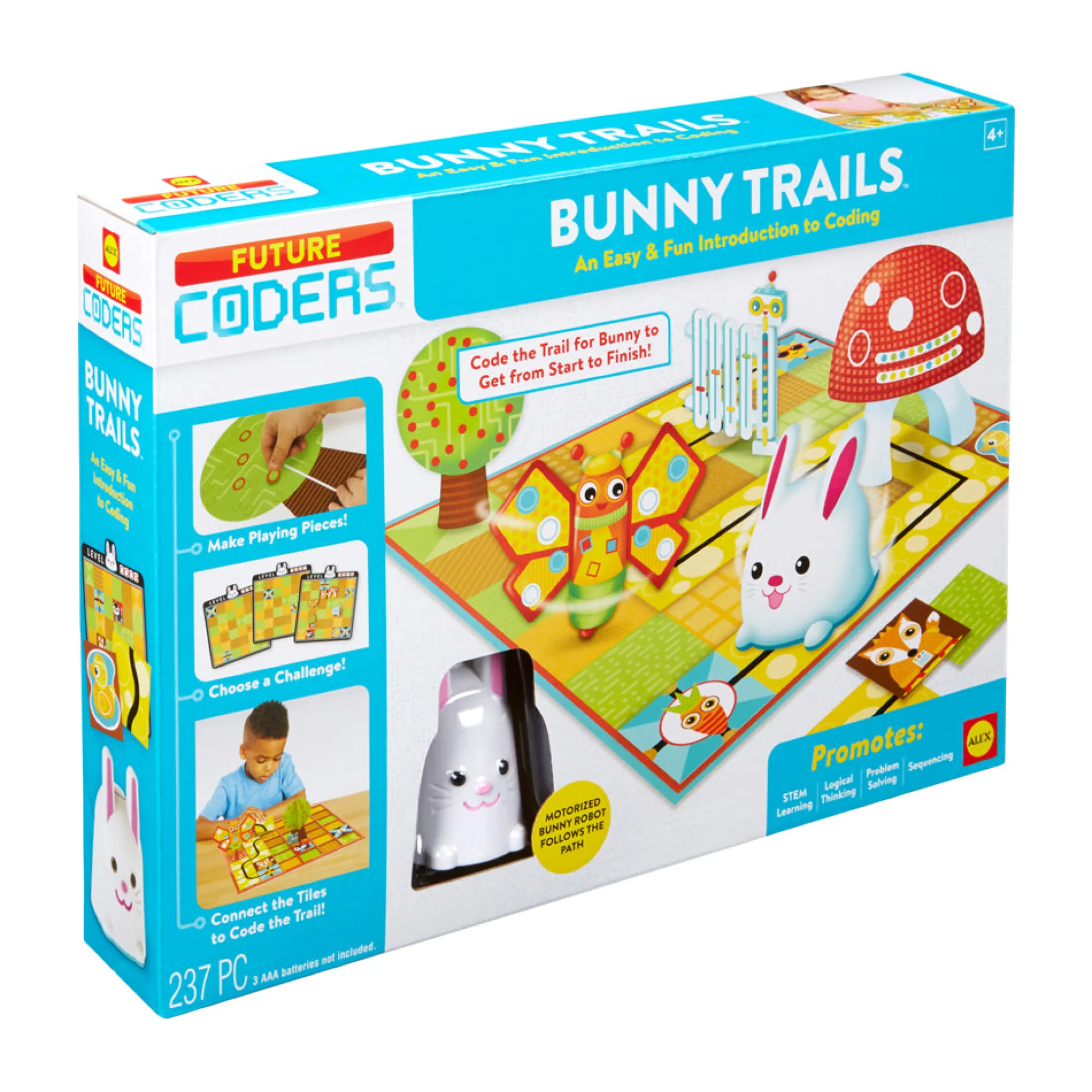 ALEX Toys Future Coders Bunny Trails - Interactive Coding Board Game